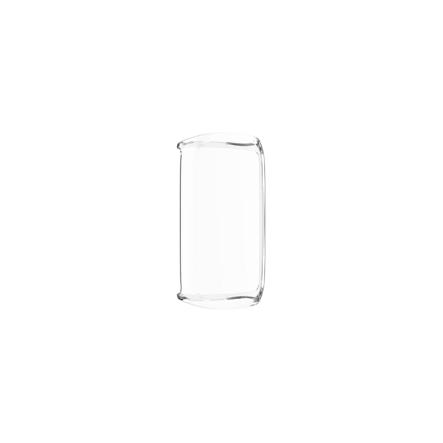 StrapsCo TPU Smart Watch Protective Case - Fitbit Luxe Protector - Clear