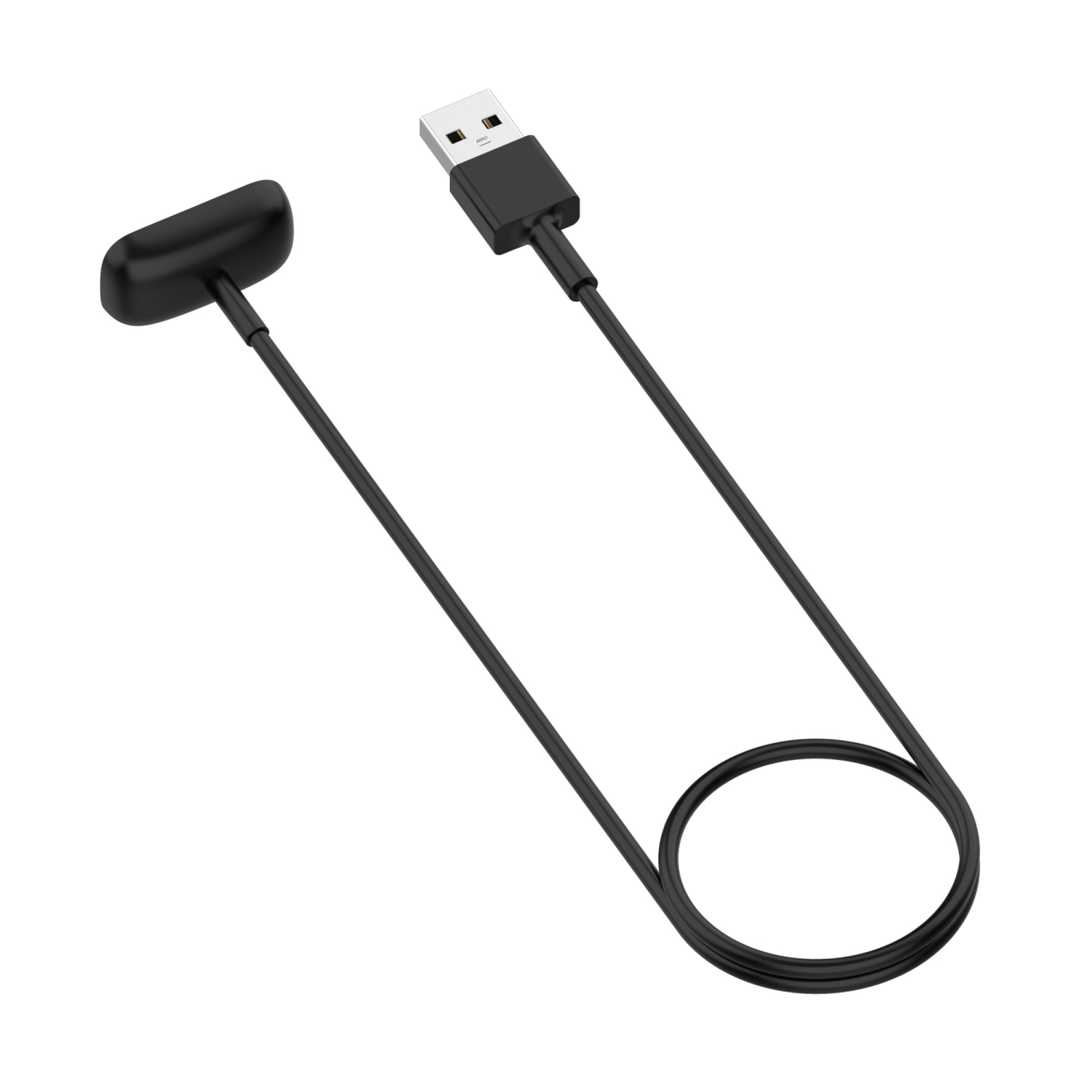 Câble de chargement USB de rechange de StrapsCo compatible avec le luxe de Fitbit