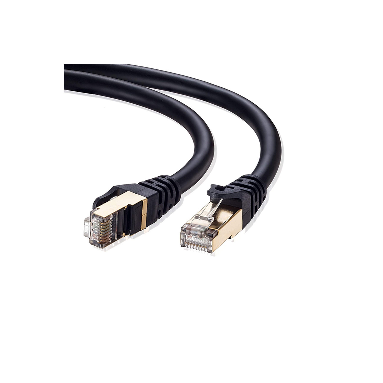 Speedex 5ft Cat 7 High-Speed 10 Gigabit Ethernet Patch Internet Cable - Black