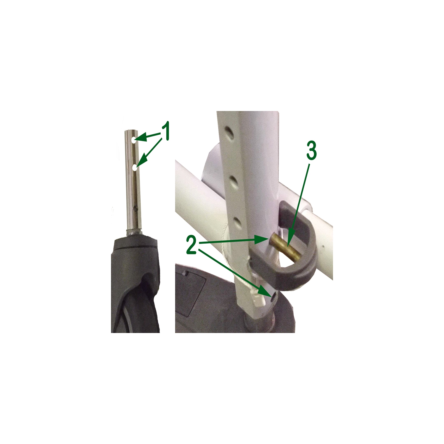 EZee Life Rehab Aluminum Commode 18”-24