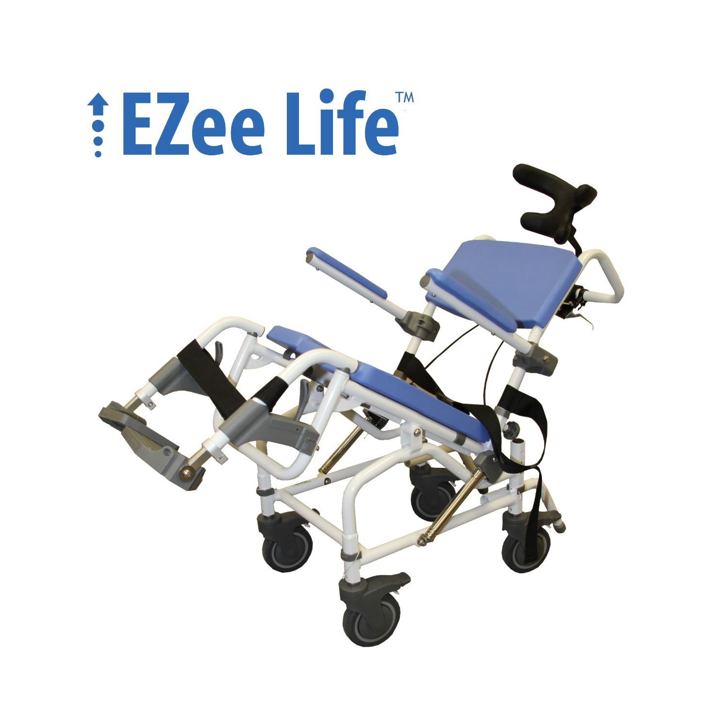 EZee Life Rehab Aluminum Commode Tilting 20”