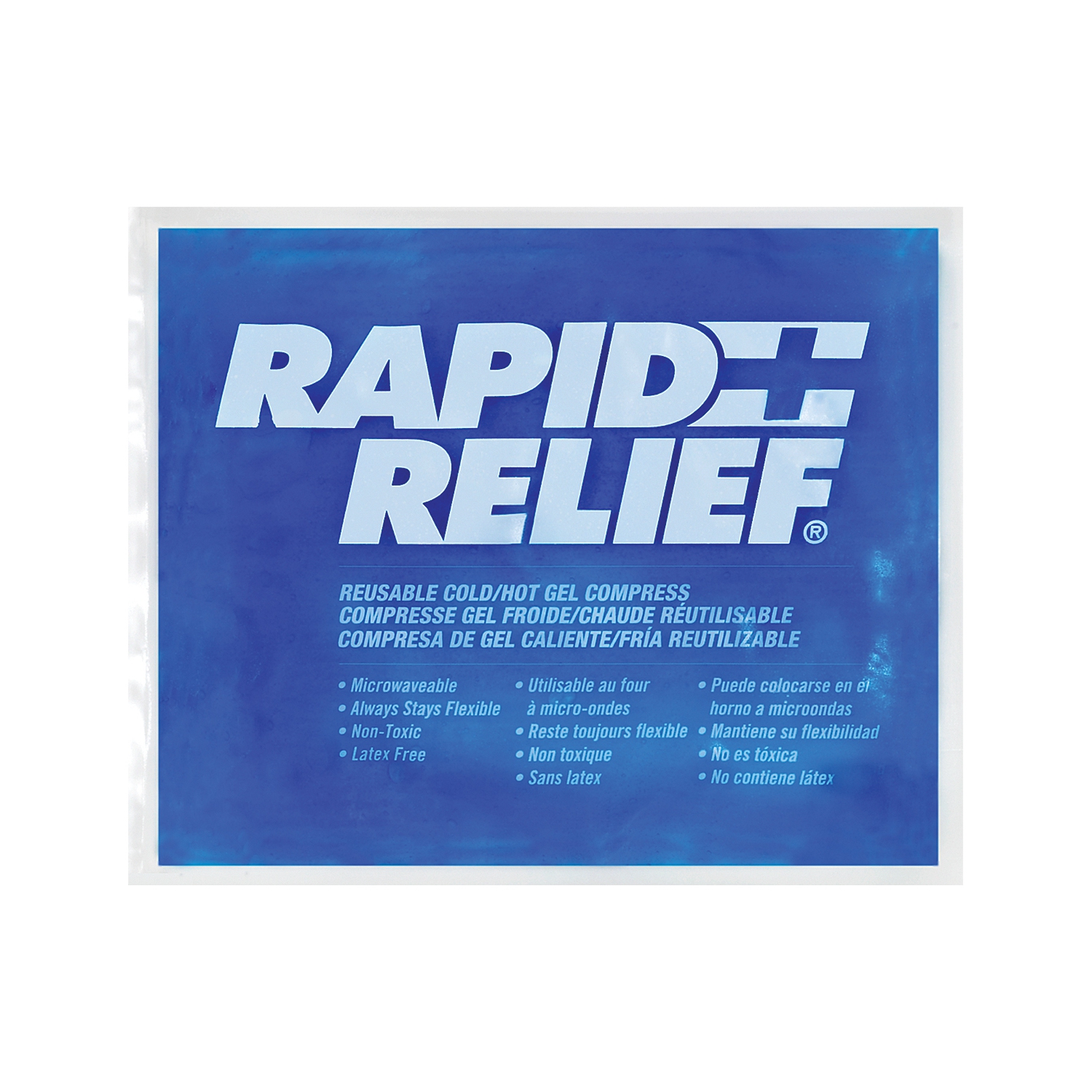 Rapid Aid Reusable Hot & Cold Compress with Contour Gel - 9" x 11" - Case (12290)