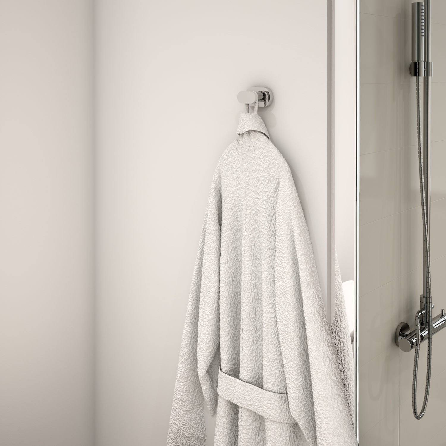 Ancona Aria 4-Piece Bathroom Accessory Set in Chrome