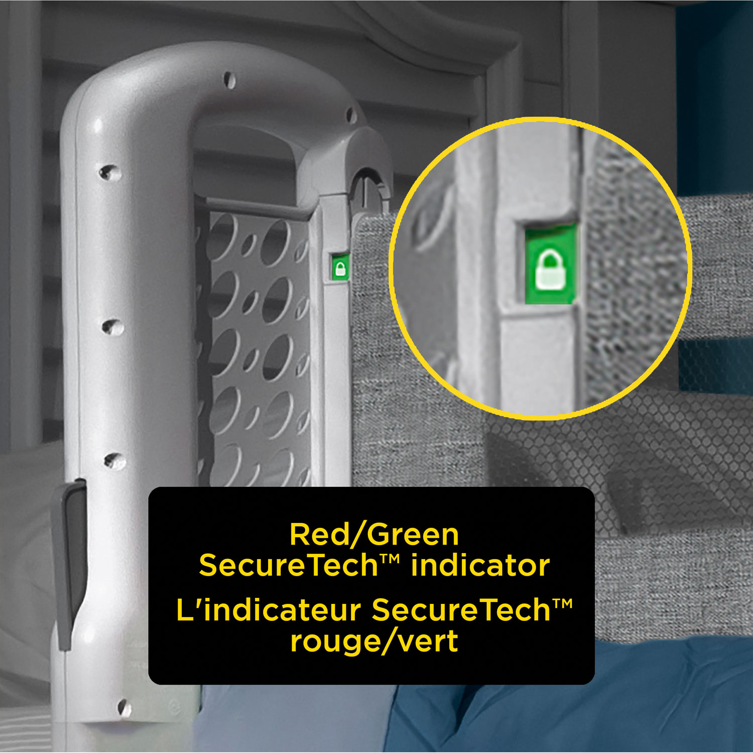 Barrière de matelas de Safety 1st - Brume matinale