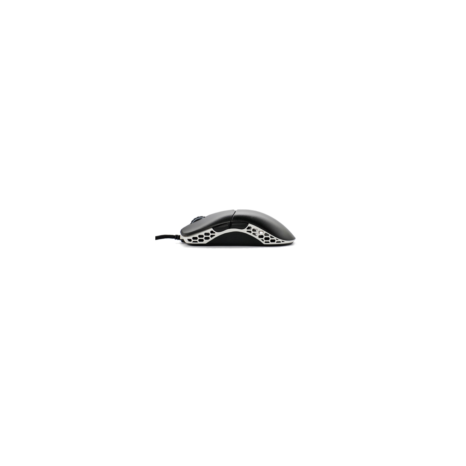 Ducky Feather ARGB Ambidextrous Gaming Mouse Lightweight 65g, Black & White