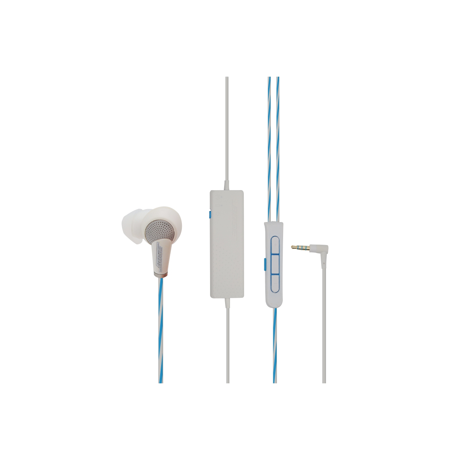 Refurbished (Good) - Bose QuietComfort 20 QC20 Headphones Active Noise Cancelling Earphones - White