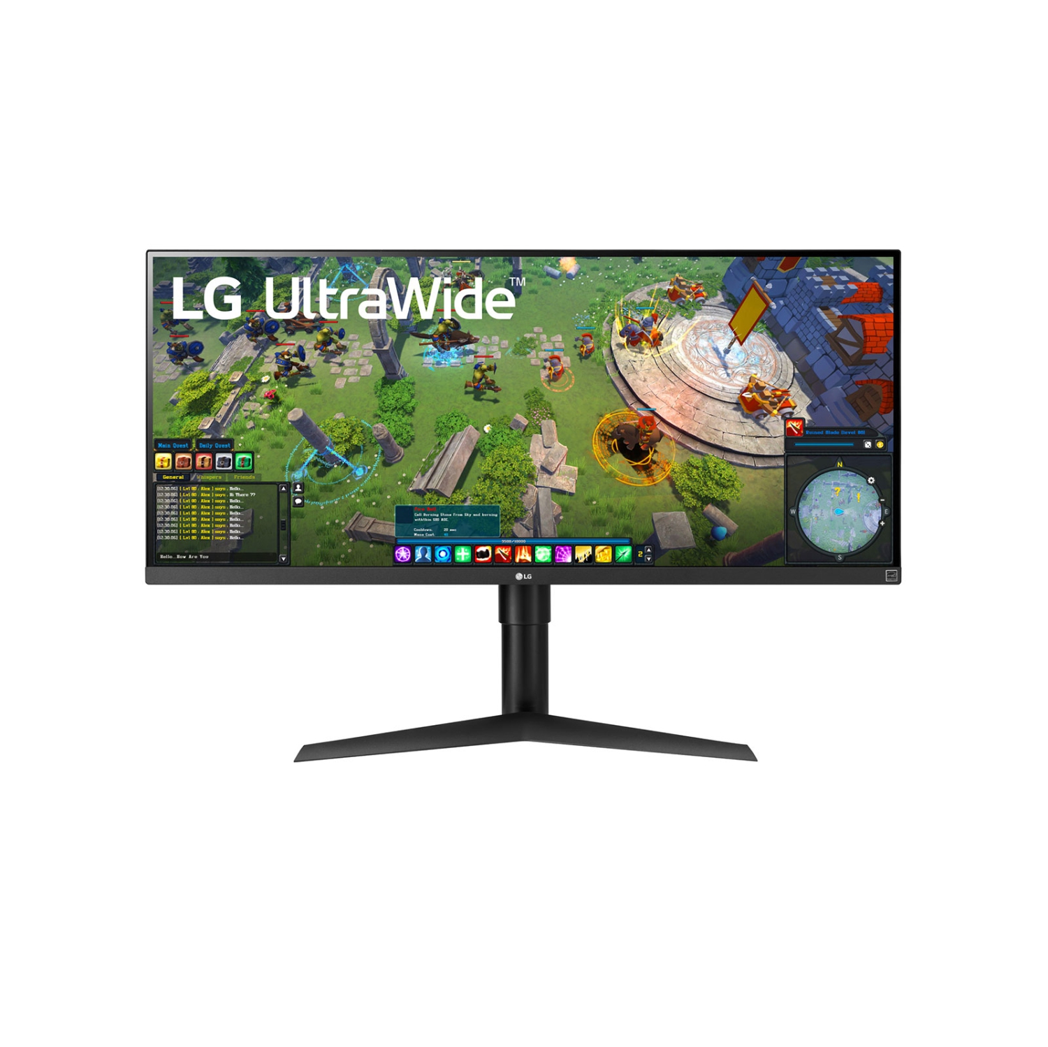 LG Ultrawide 34WP65G-B 34" UW-UXGA LED LCD Monitor - 21:9