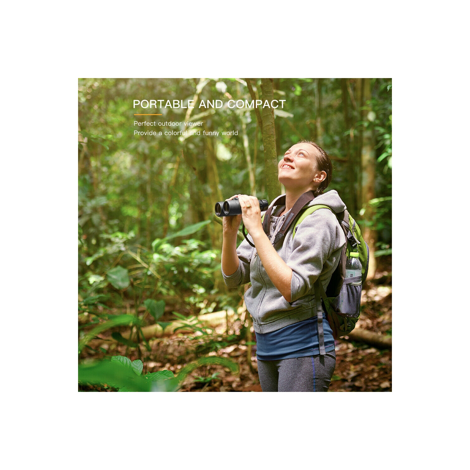 APEMAN 10X42 HD Binocular with Low Light Vision,Compact Binoculars FMC Lens