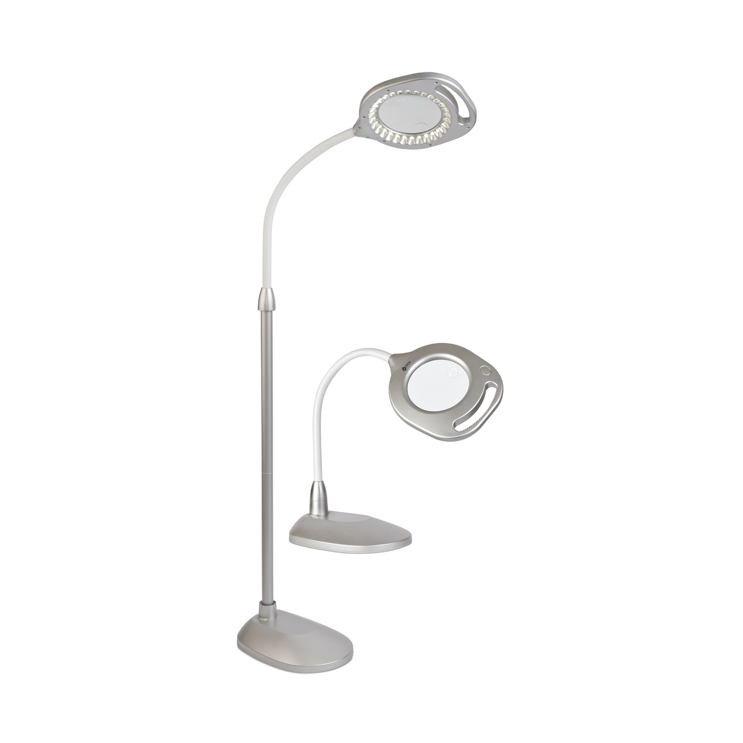 Ottlite 2-in-1 LED Magnifier Floor and Table Light