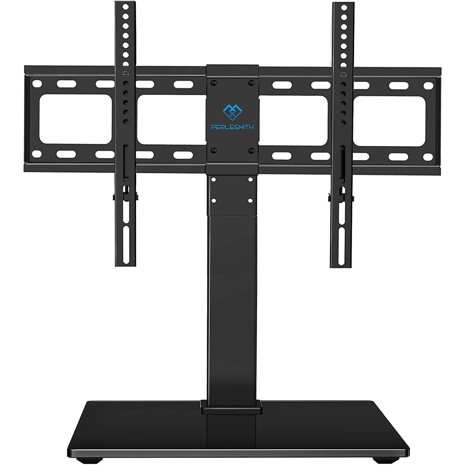 PERLESMITH Swivel Universal TV stand for 37" - 70" Flat Screen TVs