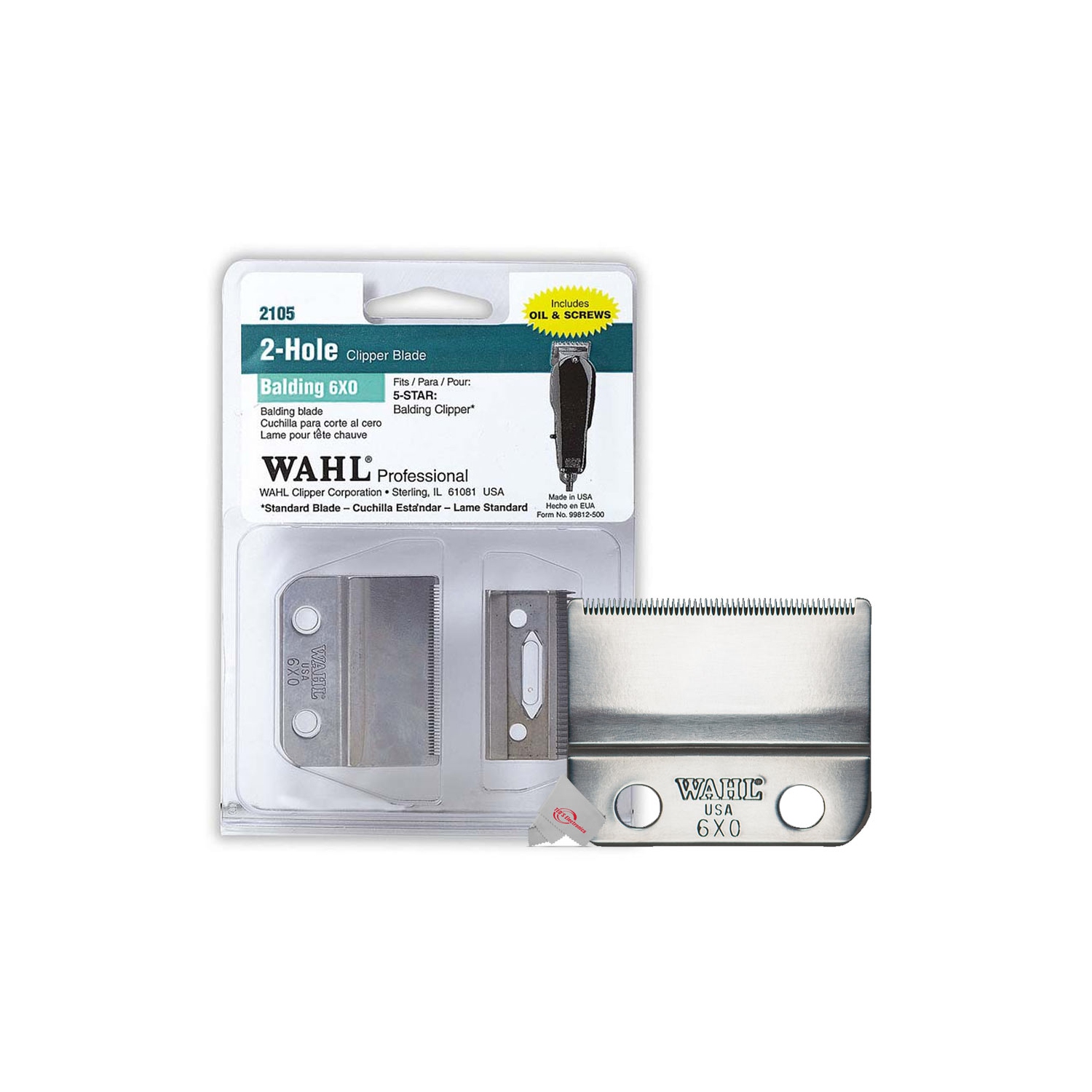 Wahl Professional Balding 6x0 Clipper Blade #2105