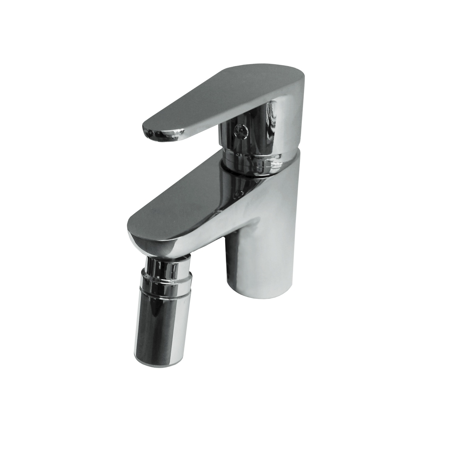 Ancona Sola Bathroom Faucet with LED Light in chrome