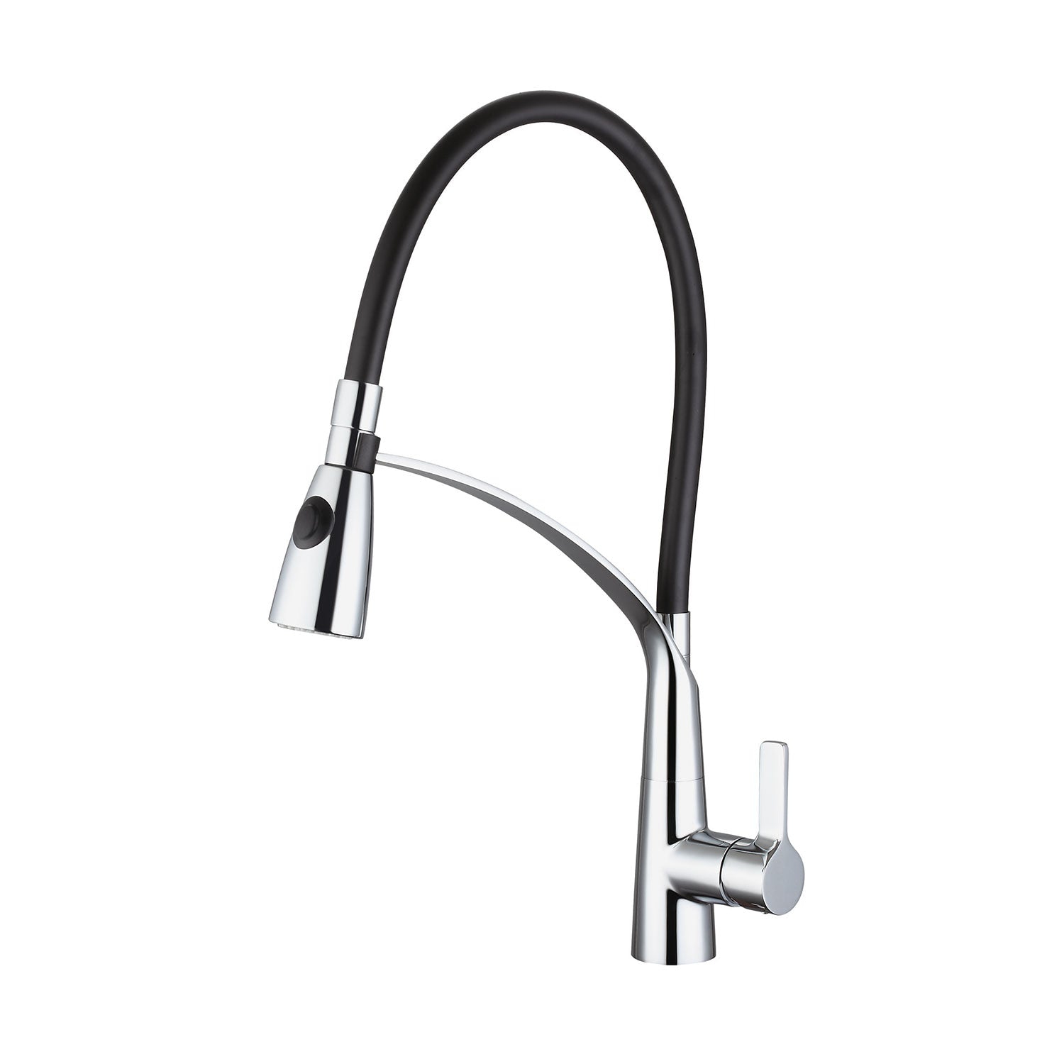 Ancona Palermo Pull-Down Single Handle Kitchen Faucet in Chrome