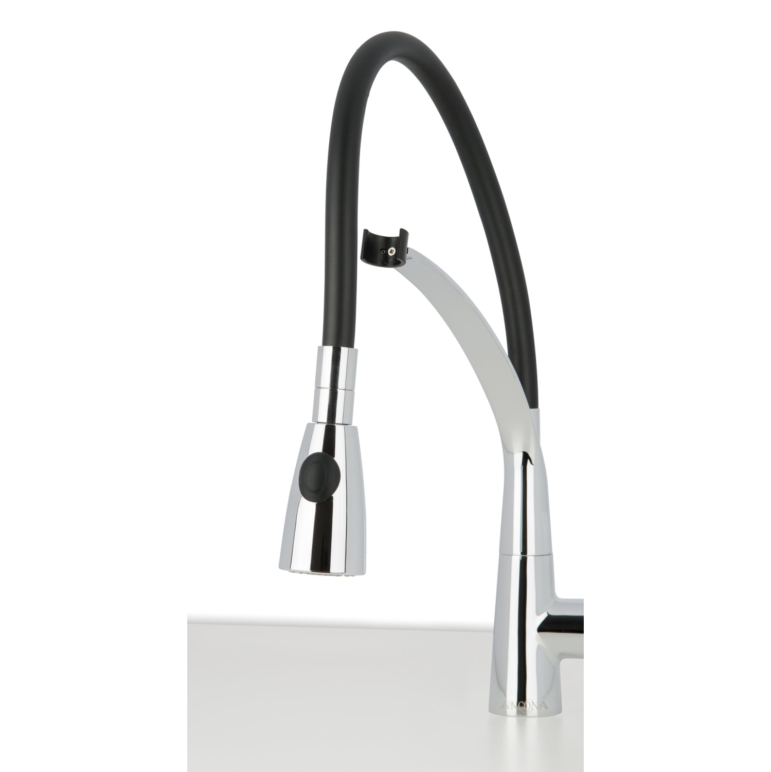 Ancona Palermo Pull-Down Single Handle Kitchen Faucet in Chrome