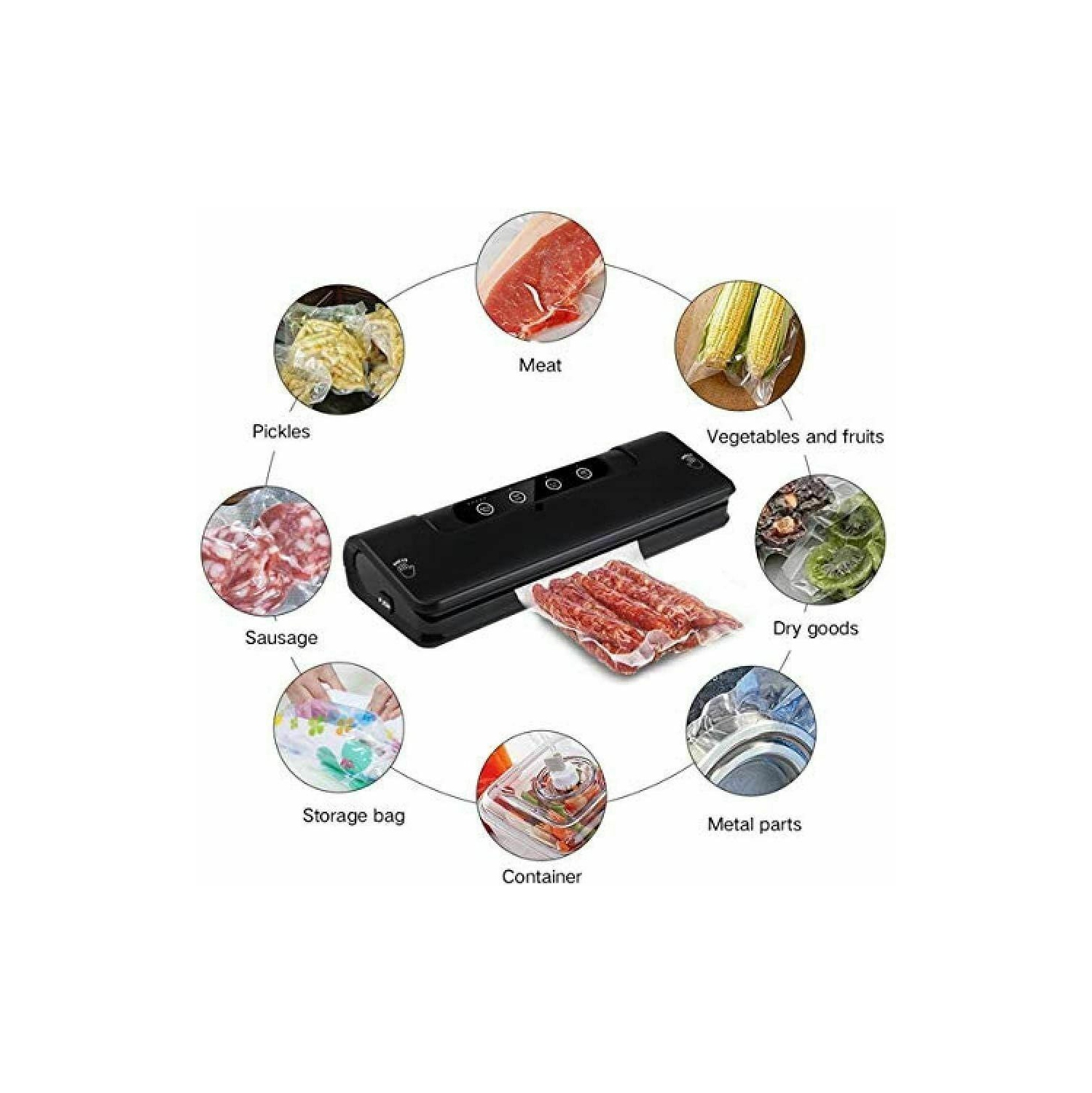 Automatic Vacuum Sealing Machine Dry and Moist Food Preservation Food,Meat,Fruit