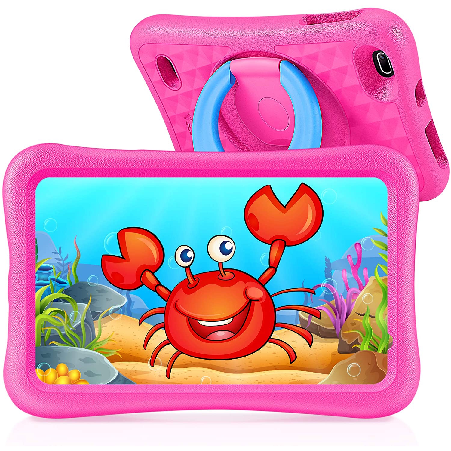 Vankyo S8 Kids Tablet, 8 inch, Android OS, WiFi Tablet, 32GB ROM,Kid-Proof Case, Pink