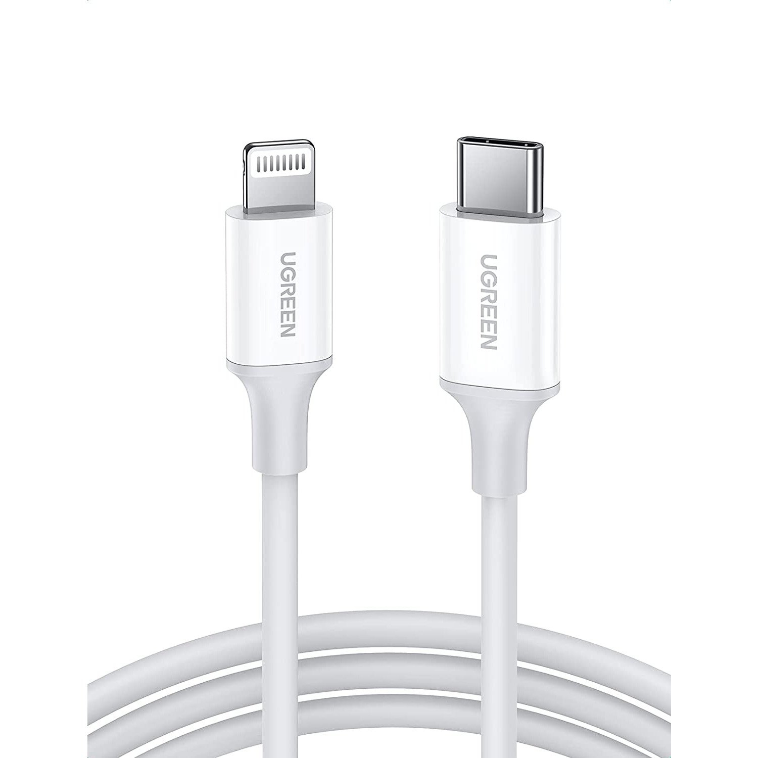 USB C to Lightning Cable MFi Certified Type C 6FT, white UGREEN