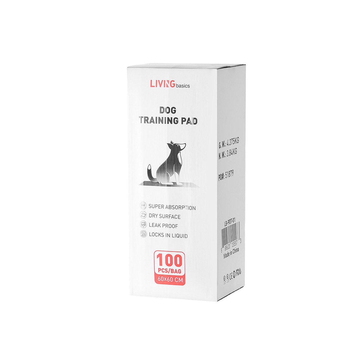 Tapis de dressage imperméable super absorbant pour chien et chiot, tapis de dressage pour animaux de compagnie Housebreaking-LIVINGbasics