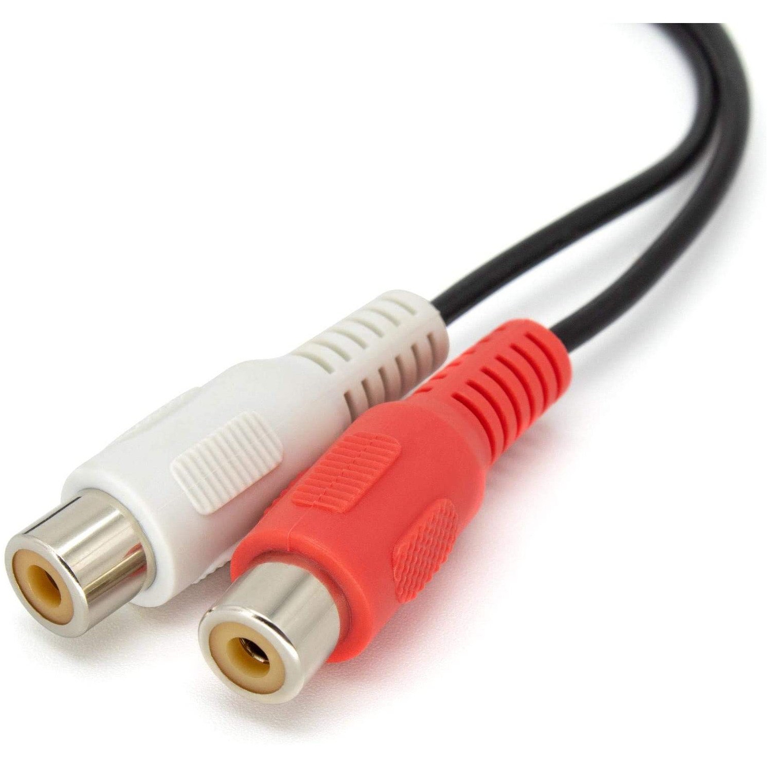 CÂBLE AVEC FICHE DE 3,5 MM VERS CONNECTEUR 2RCA DE 3 M/10 PI
