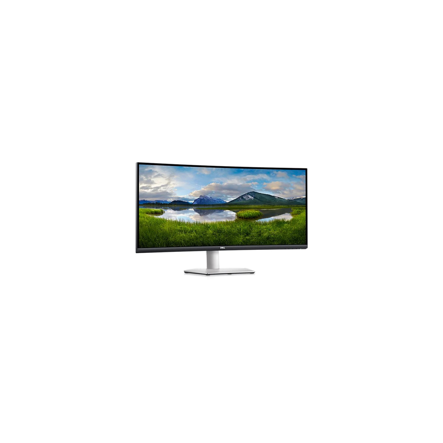 Refurbished (Excellent) - Dell S3422DW Curved Monitor 34" WQHD 3440X1440 at 100Hz, 2X HDMI, DP, Certified Refurbished