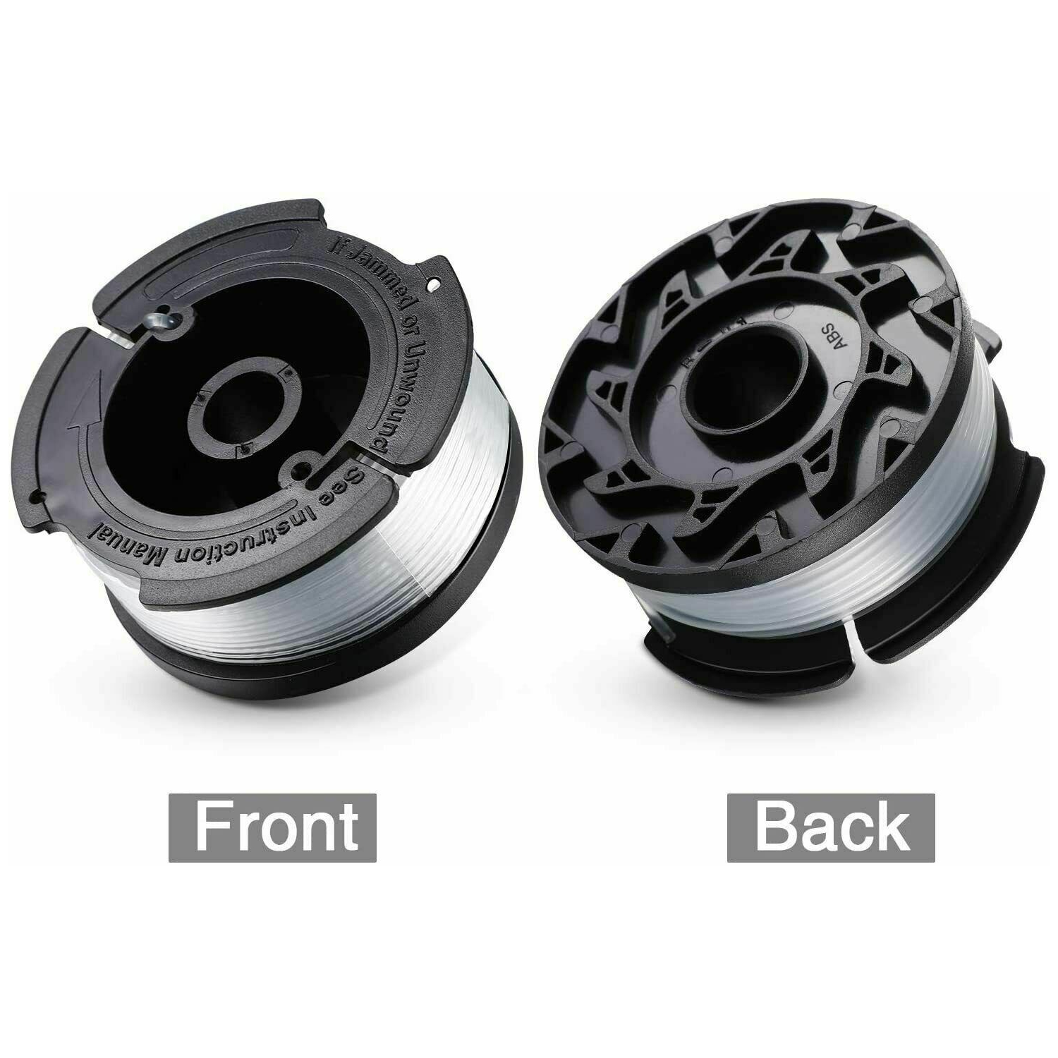 3X Line String Trimmer Replacement Spool Weed Eater Autofeed Black & Decker