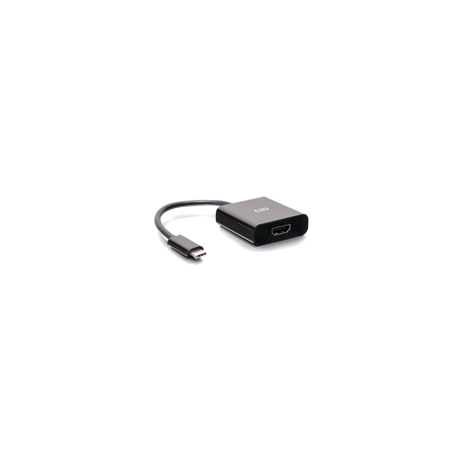 C2G USB-C Male to HDMI Adapter Converter Female Cable - Black