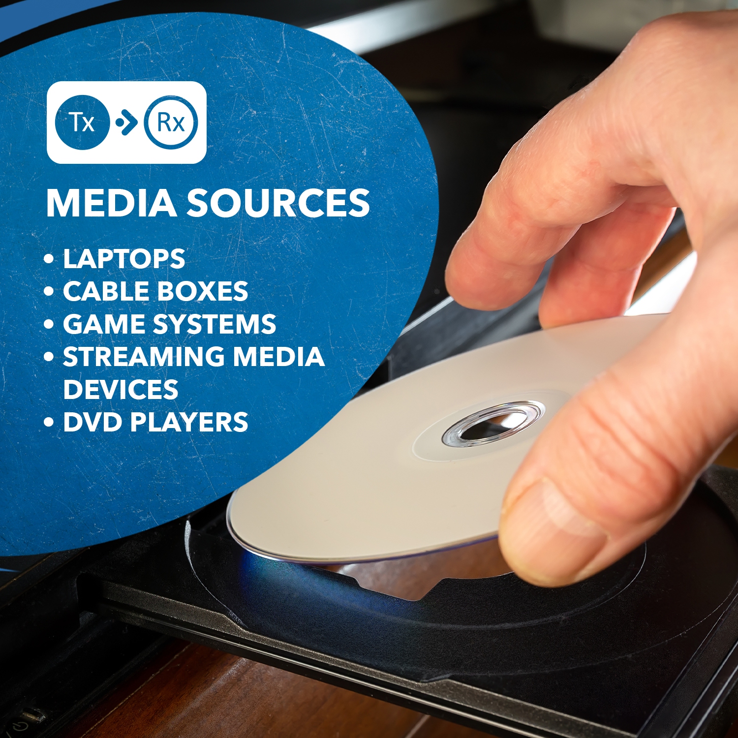 1x8 HDMI Extender Splitter HDBaseT 4K by OREI Multiple Over Single Cable CAT6/7 4K@60Hz 4:4:4 HDCP 2.2 with IR Remote EDID Management, HDR - Up to