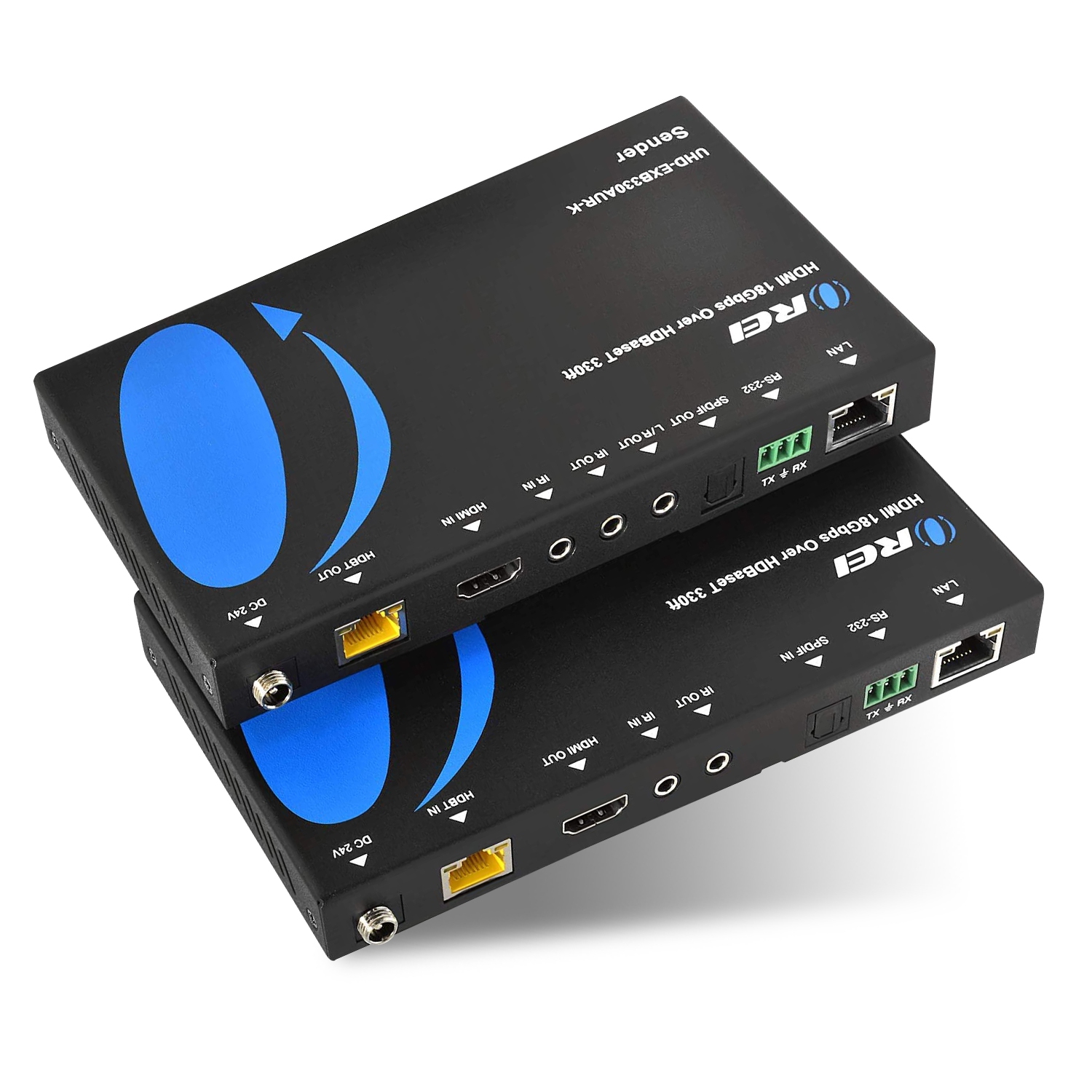 4K HDBaseT HDMI Extender Over CAT5e/6/7 With ARC/EARC & KVM Control Up To 330 Ft