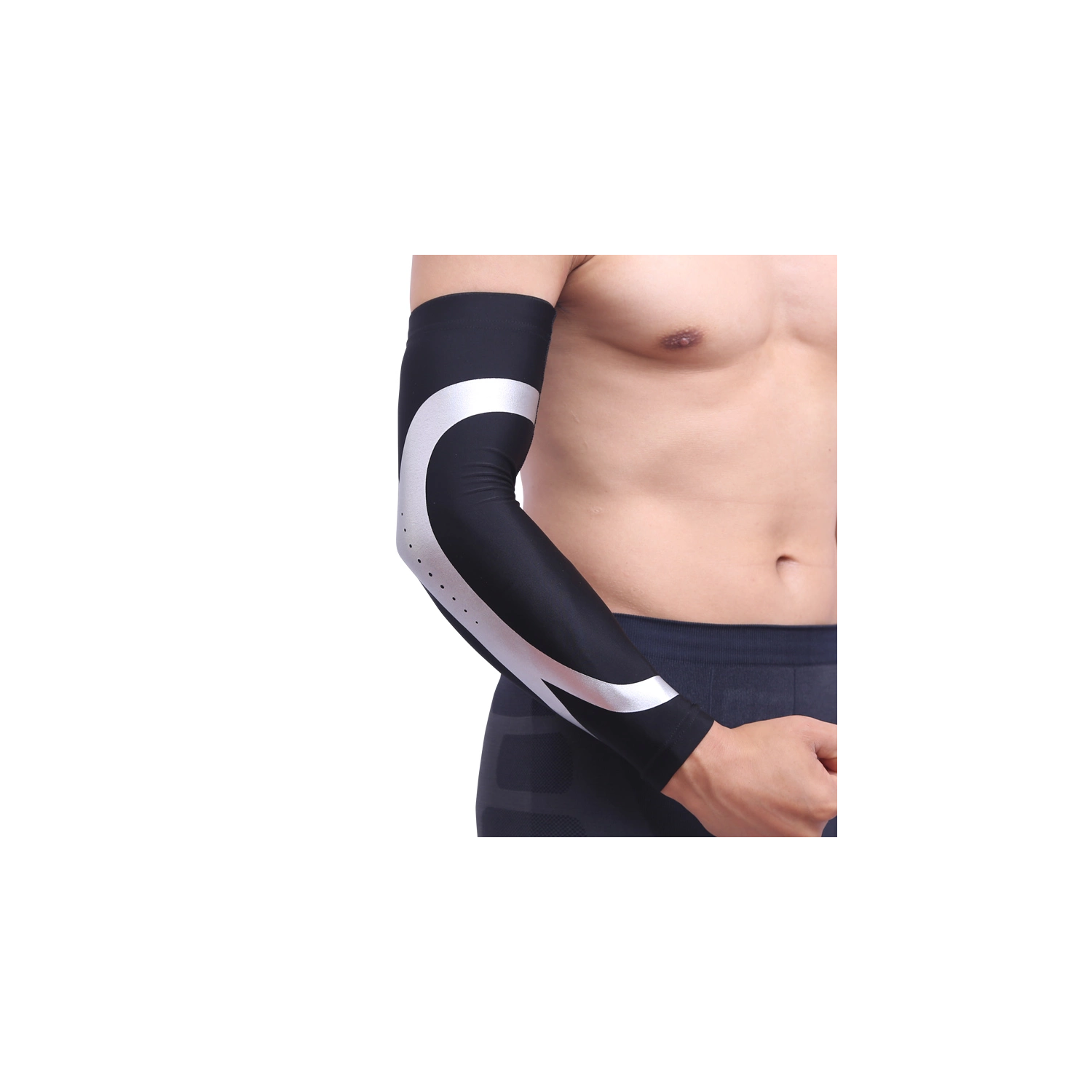 Arm Sleeves Cover Compression Quick Dry Running Basketball Elbow Protector CA- S