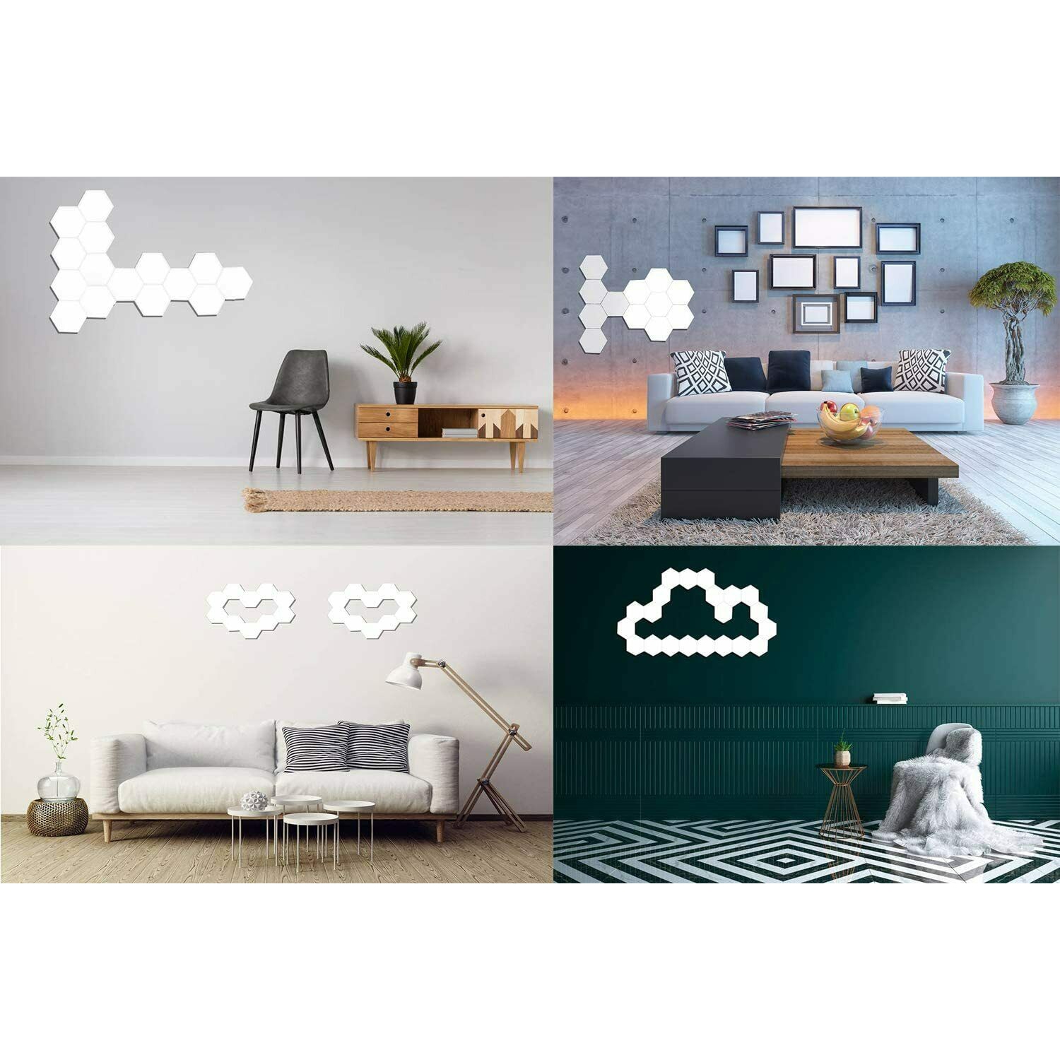 New Modular Lighting with Touch Detection Quantum LED Wall Light Power Supply CA