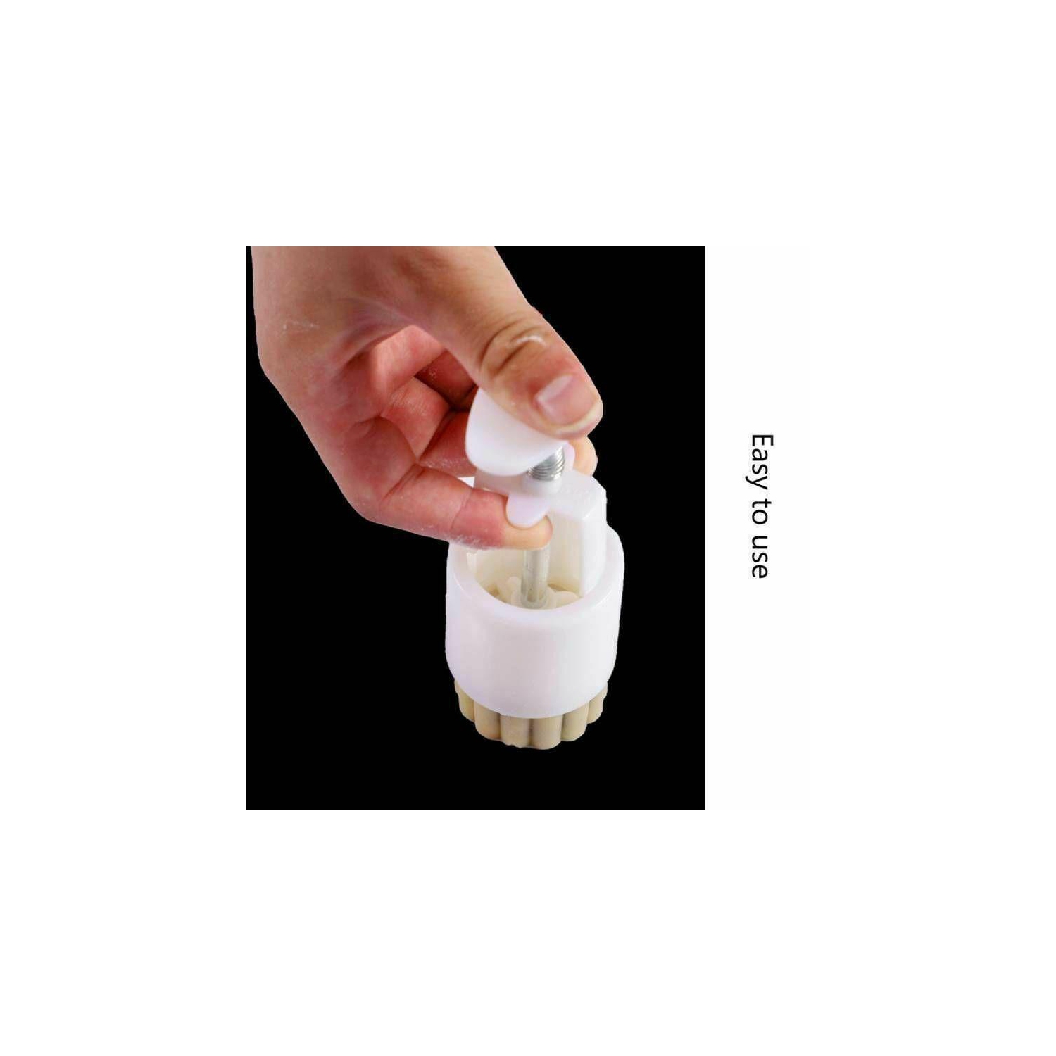 Moule à gâteau de lune avec étampes pour fleurs Accessoires de cuisson fondant à la main