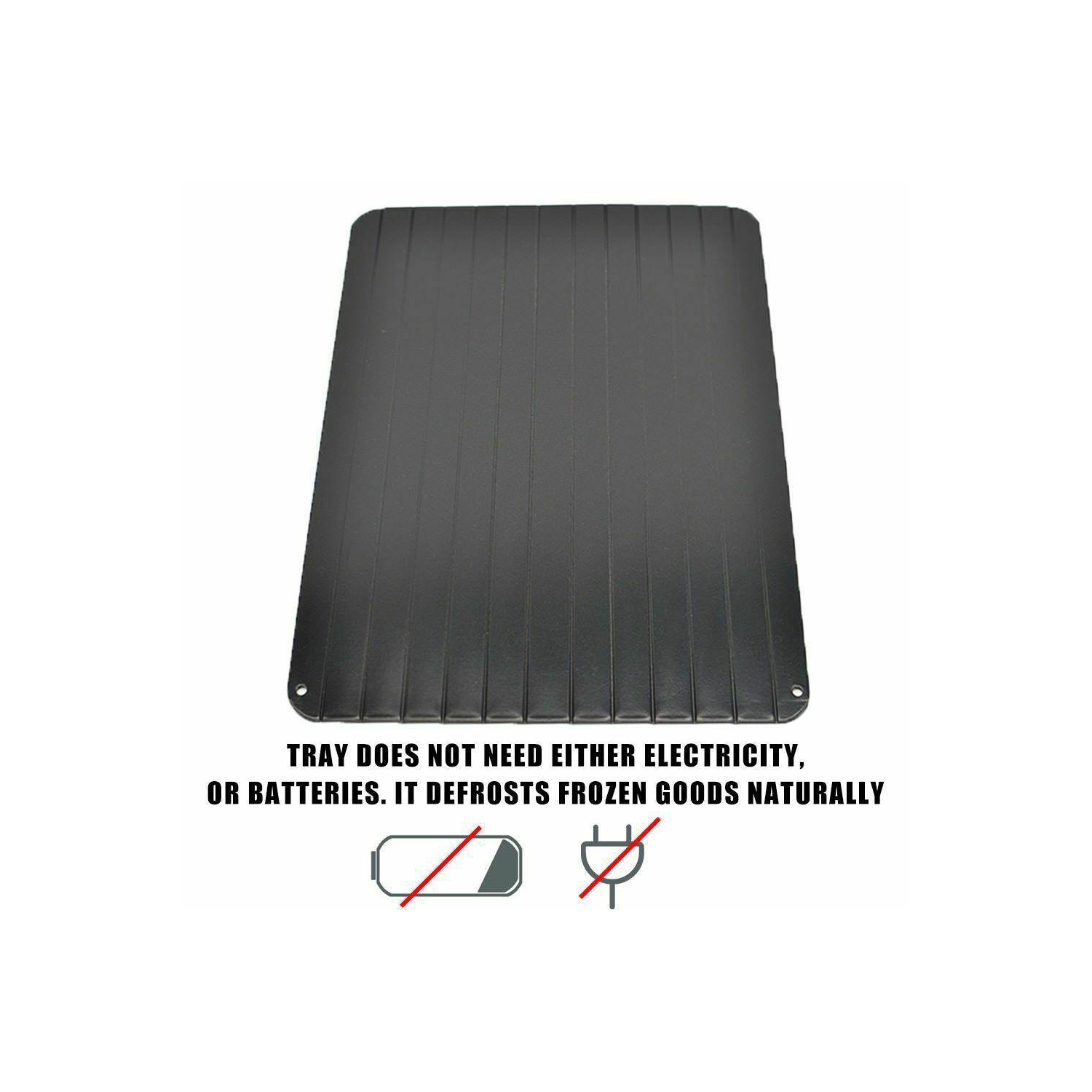 Magic Plate Defrosting Tray Safe Fast Food Thawing Frozen Meat Defrost Kitchen