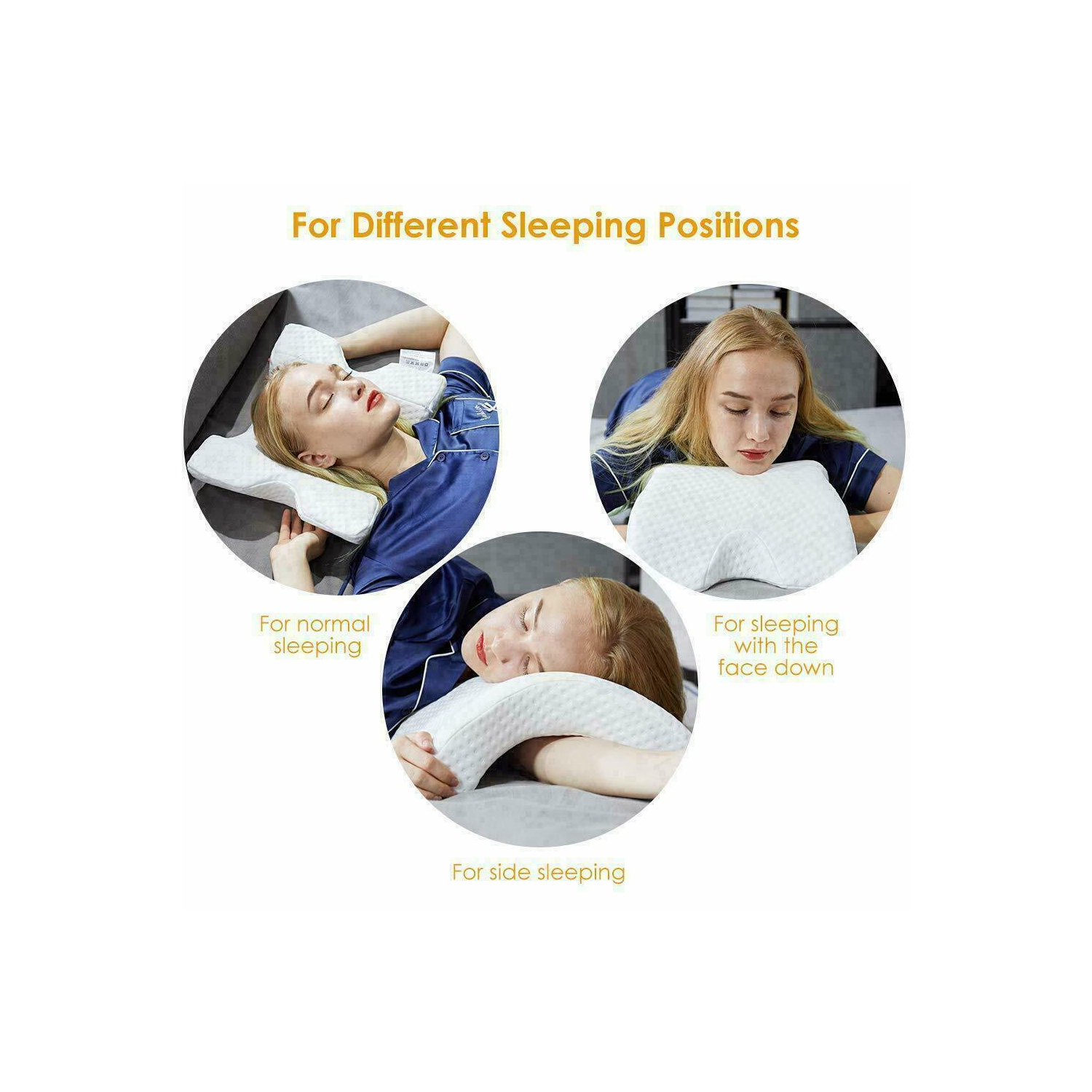 Nouvel oreiller cervical en mousse à mémoire à rebond lent pour les coussins anti-douleur du cou