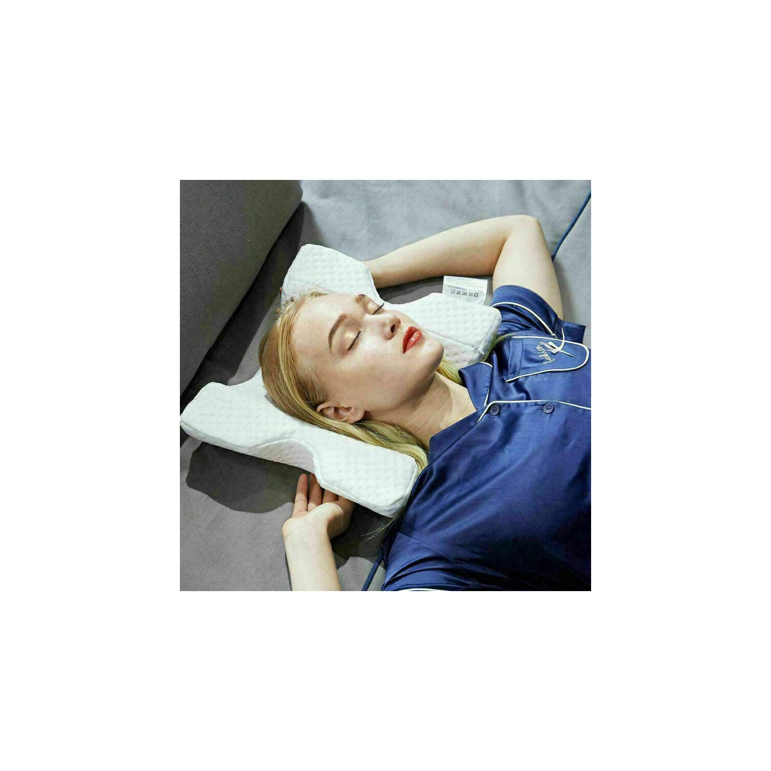 Nouvel oreiller cervical en mousse à mémoire à rebond lent pour les coussins anti-douleur du cou