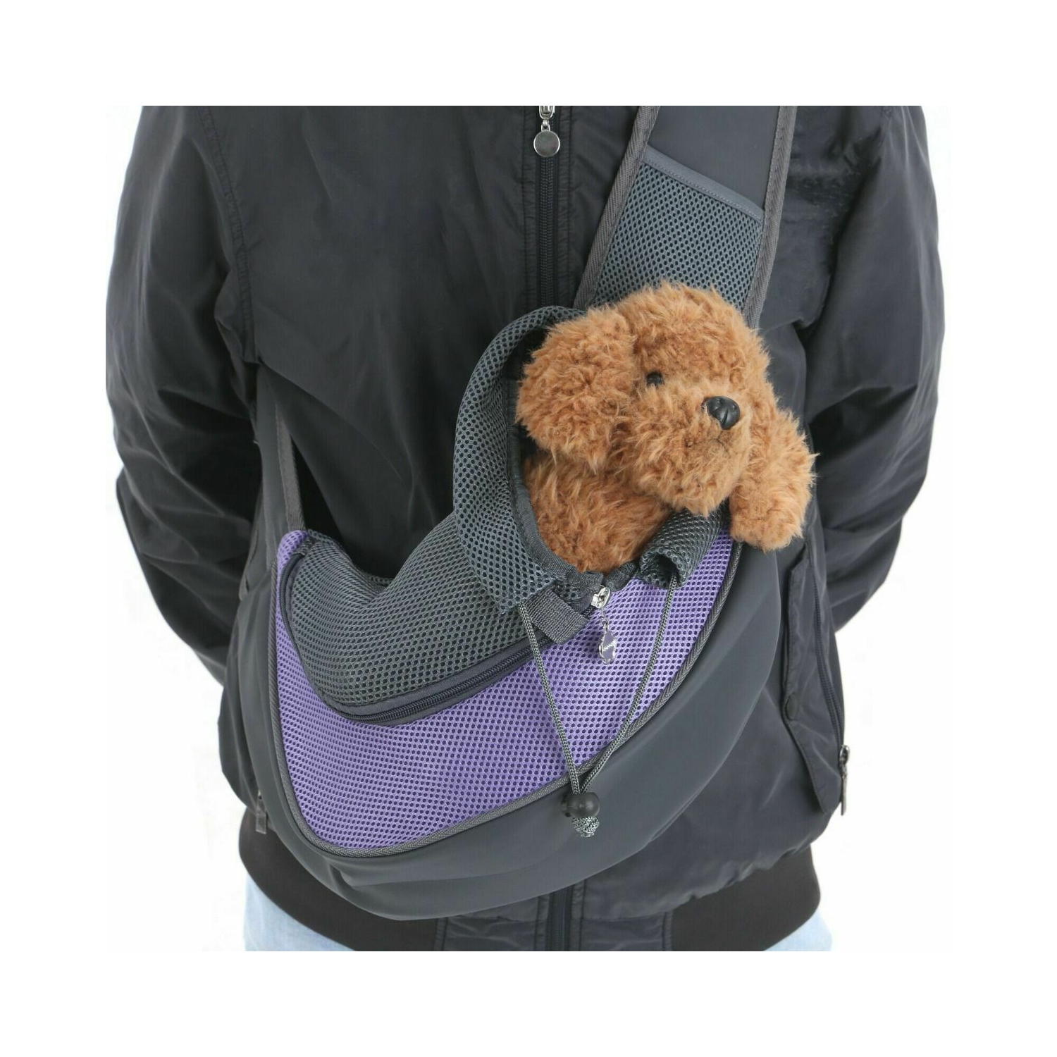 New Pet Carrier Puppy Dog Cat Pouch Sling Mesh Outdoor Shoulder Chest Bag Back