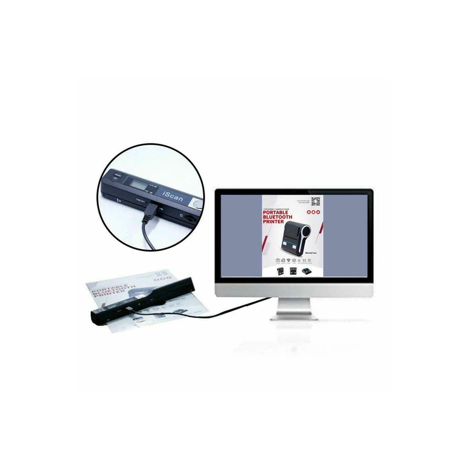 Magic Handheld Wand Portable Scanners for Documents,Photo,Old Pictures,Receipts