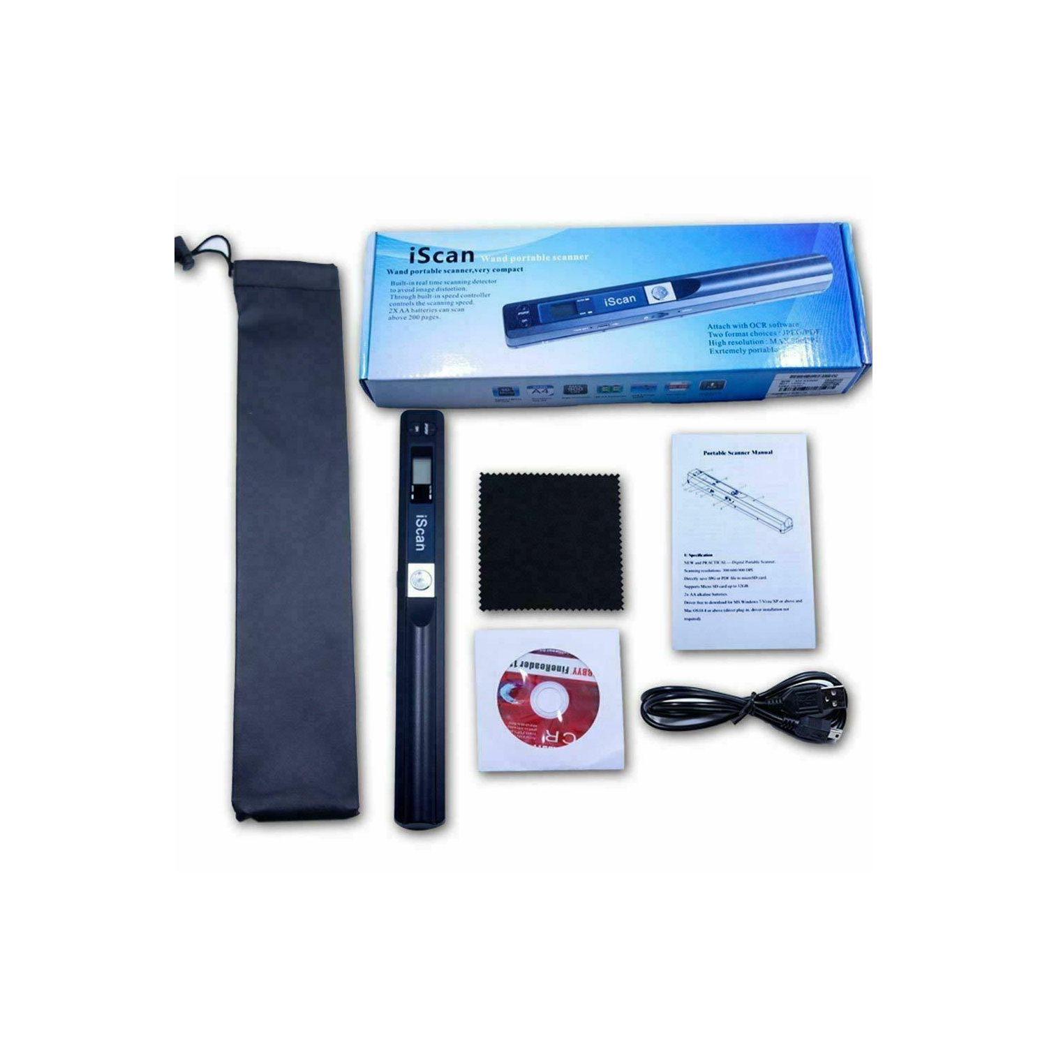 Magic Handheld Wand Portable Scanners for Documents,Photo,Old Pictures,Receipts