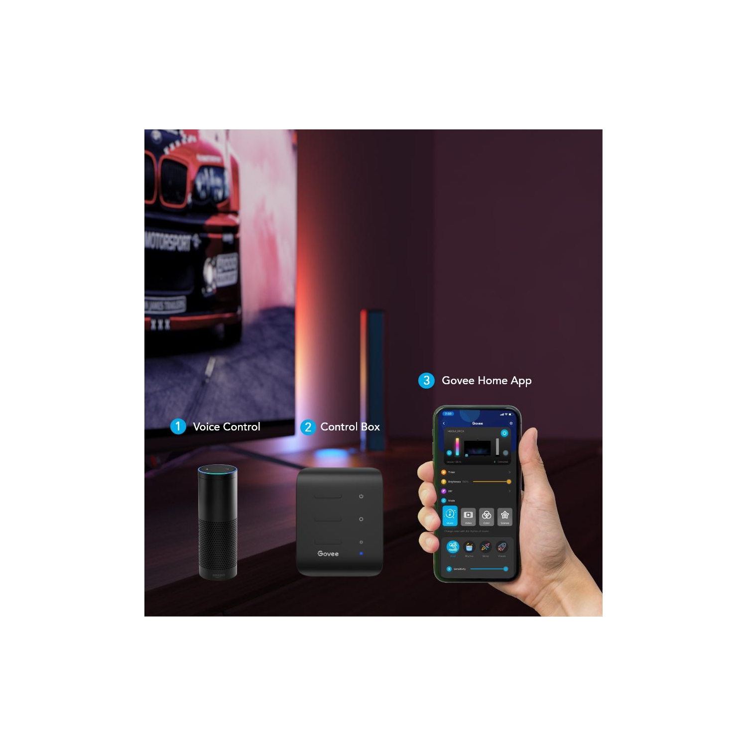 Light Bars for TV - WiFi