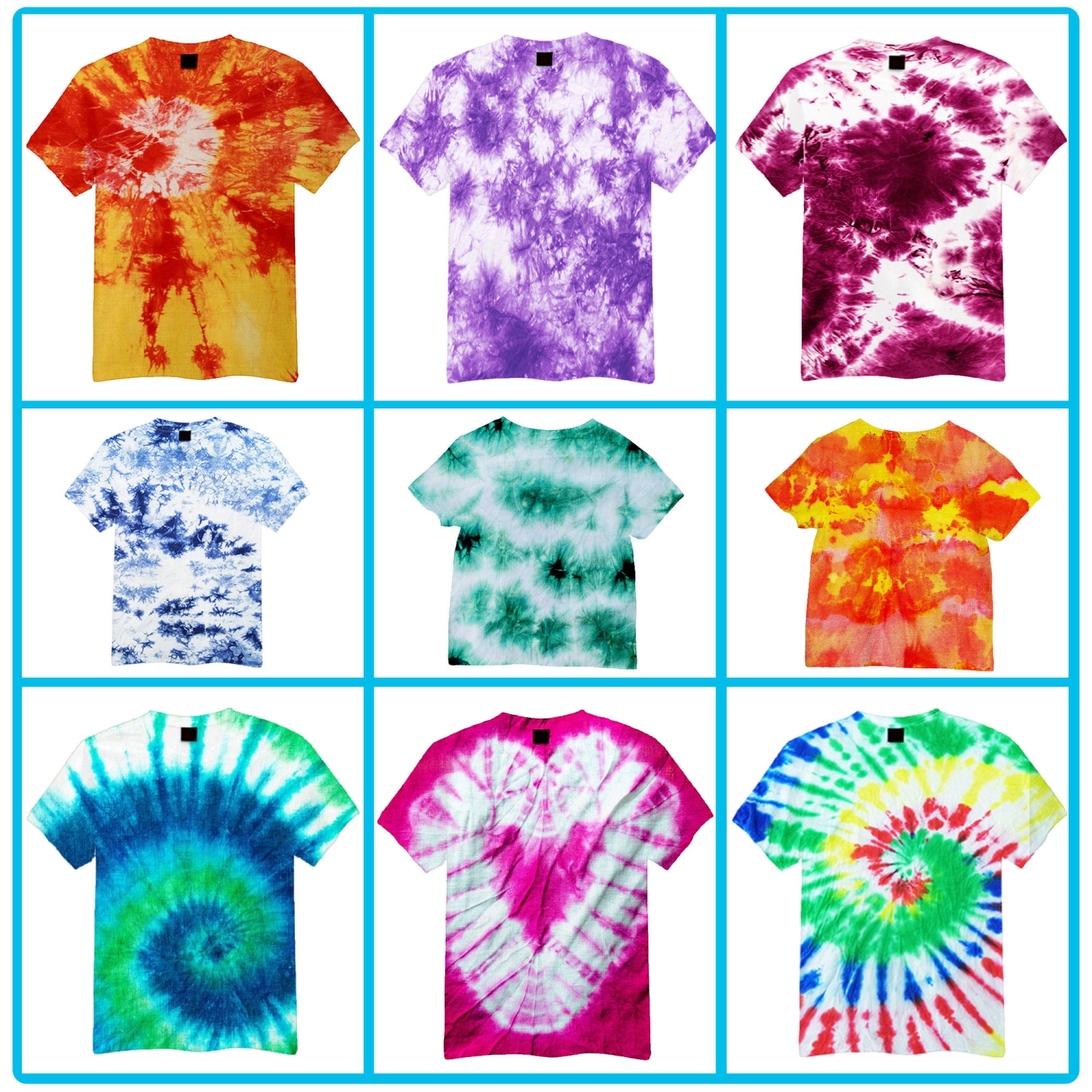 5 Colors Tie Dye Kit for Art Craft Projects