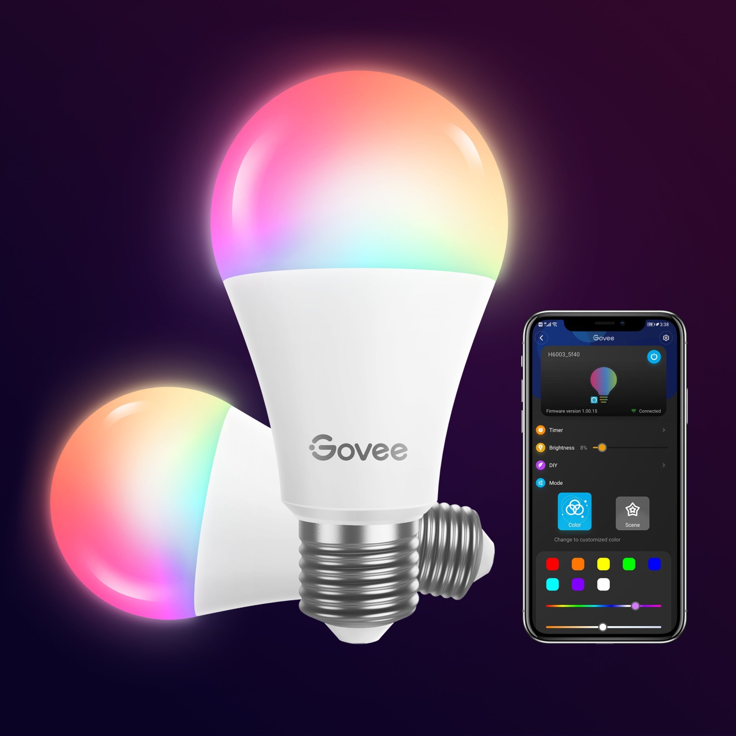 LED Bulb Multicolor