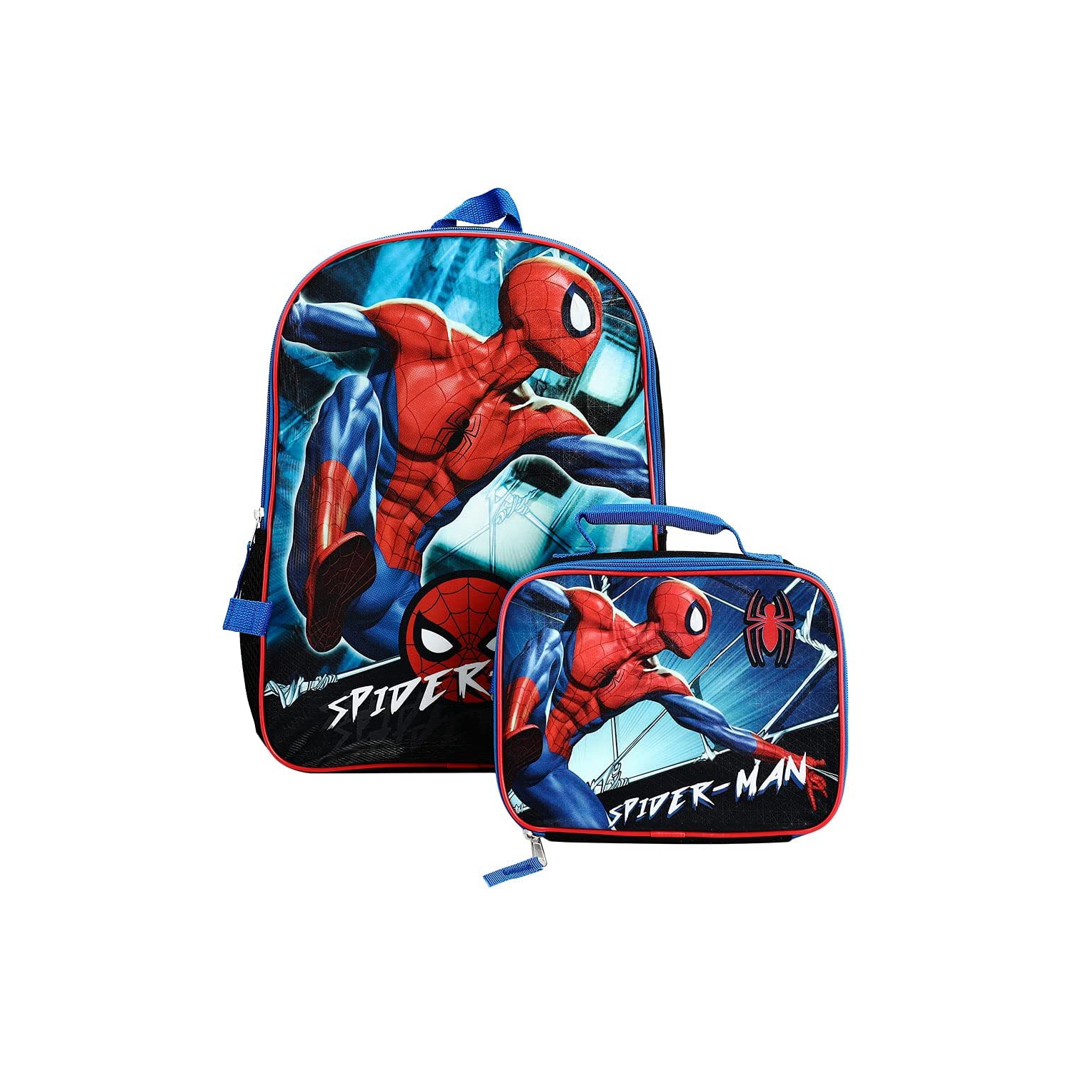 Spider-man Kids' Backpack with Lunch Set