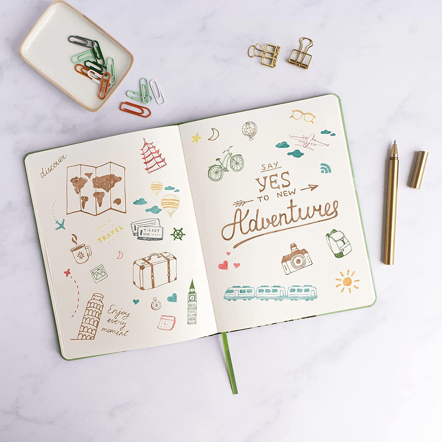 Rileys Tree of Life, 8 x 6 po, journal vierge de 240 pages, papier ivoire, cahier de notes vierge pour hommes et femmes, excellent cadeau pour les