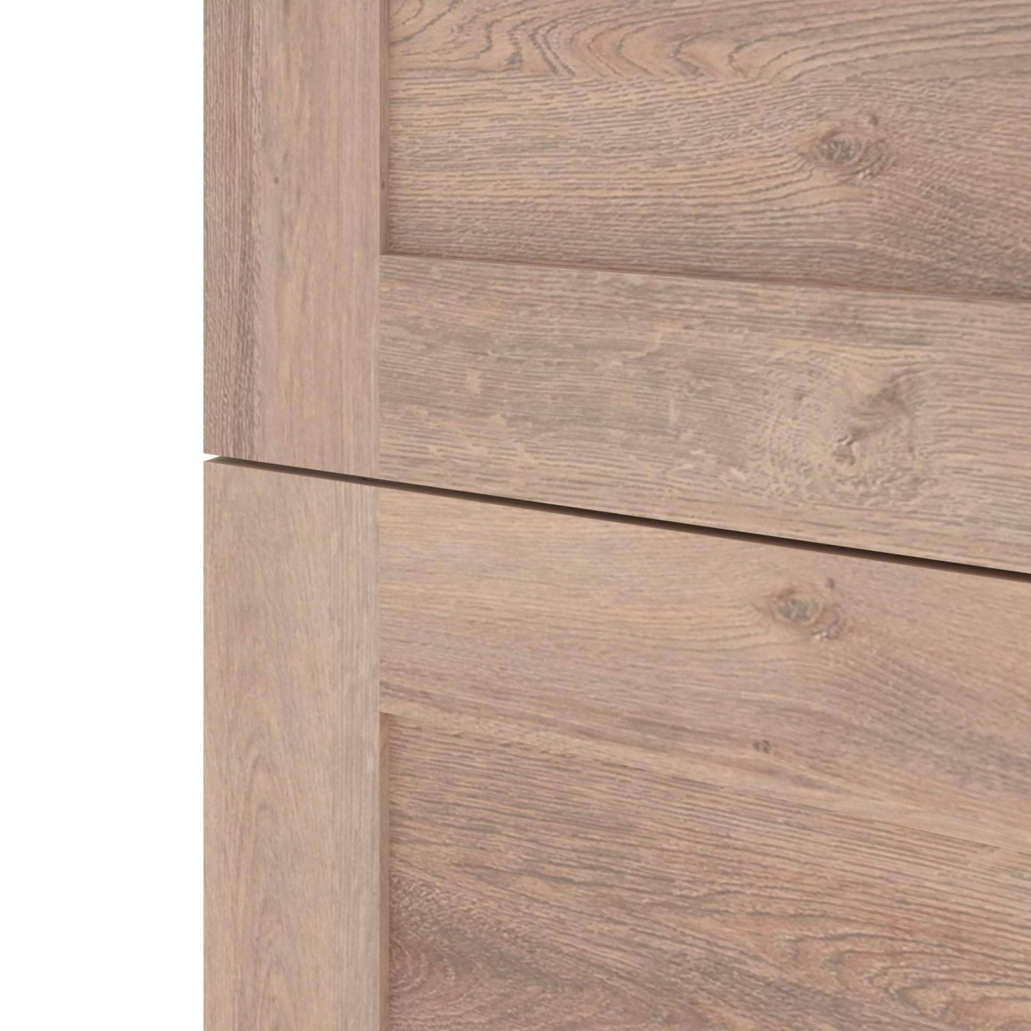 Ensemble de 3 tiroirs pour organisateur de placard pur 36&nbsp;W - Brun rustique