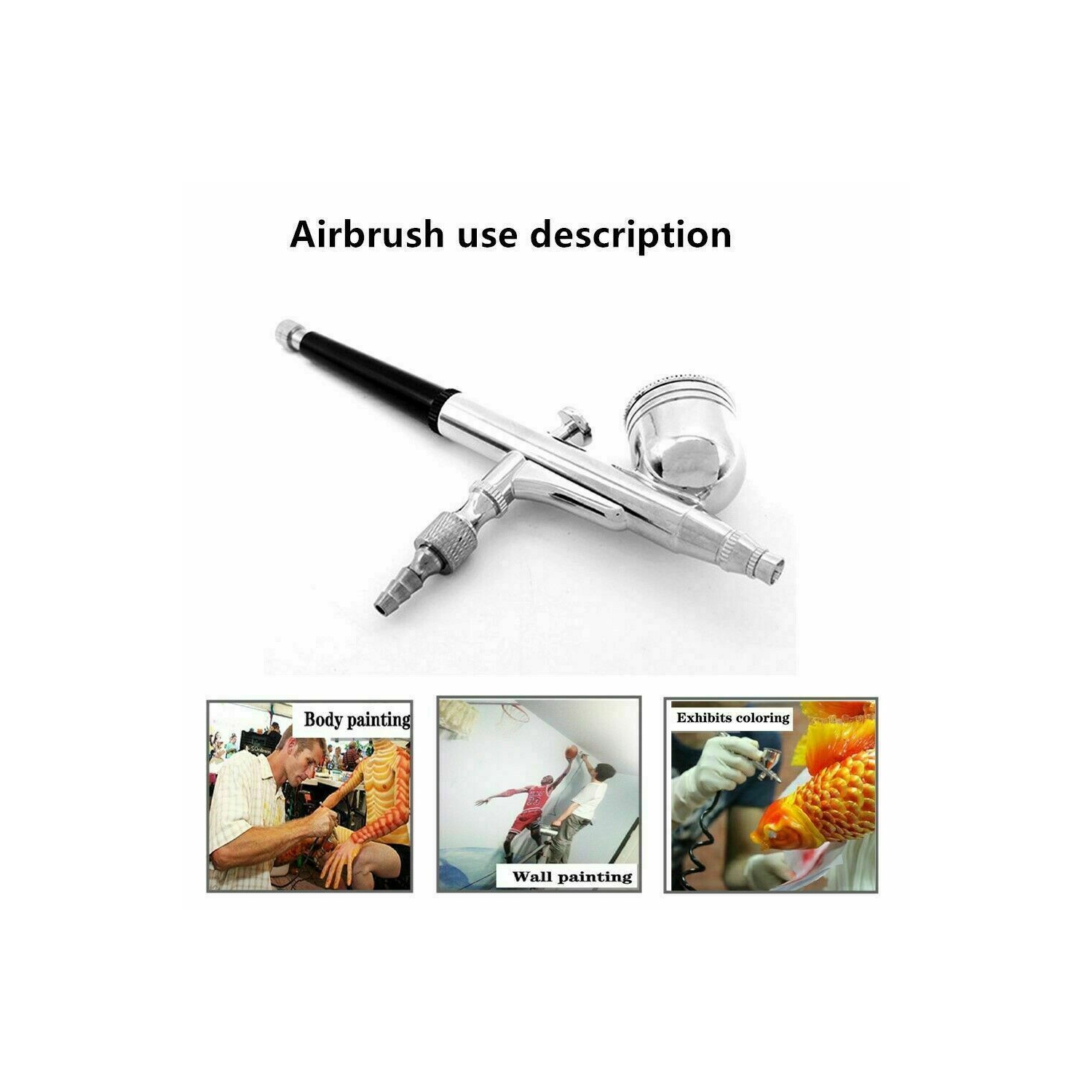 Portable Mini Size Spray Pump Pen Air Compressor Set for Art Painting Tattoo Kit