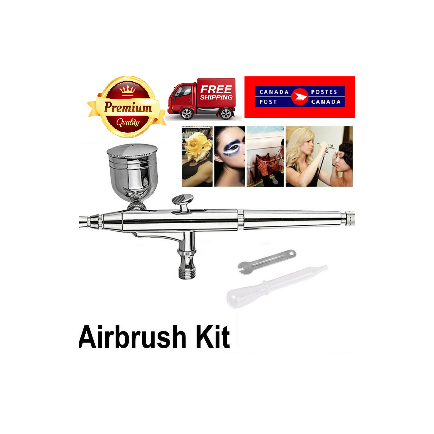 Portable Mini Size Spray Pump Pen Air Compressor Set for Art Painting Tattoo Kit