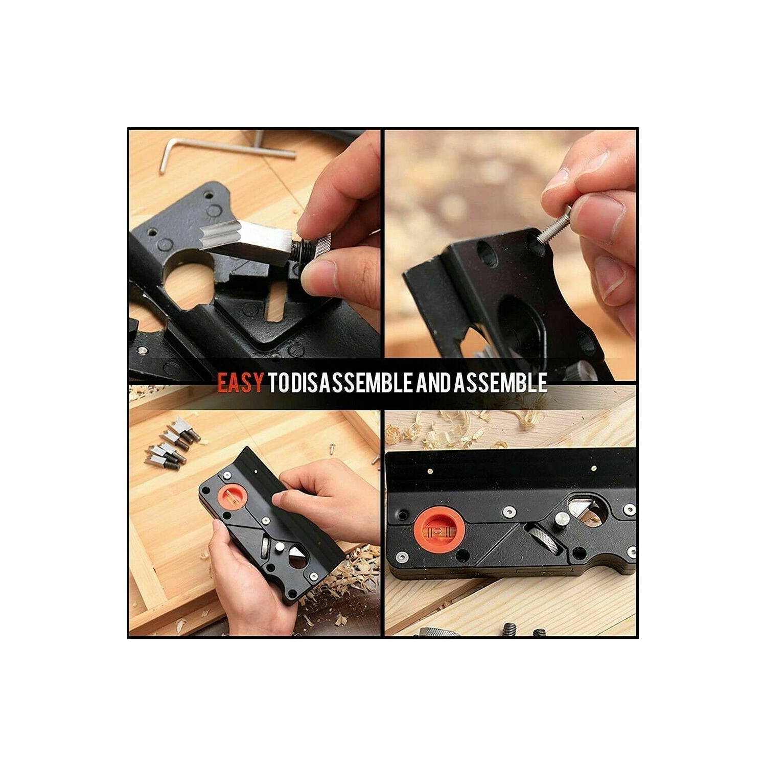 Outil à main en bois rabotage ramage rabotage de bordure de rabotage rabot de raboteuse