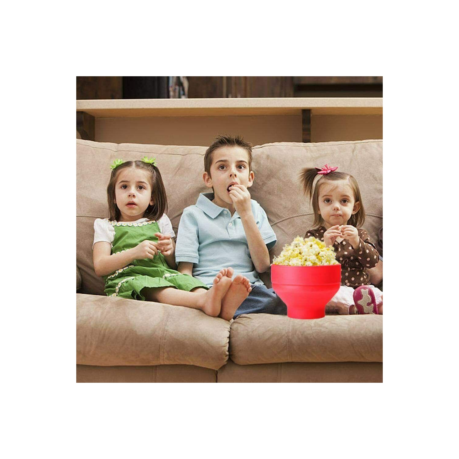 Éclateur de maïs four à micro-ondes bol repliable en silicone outil de cuisine