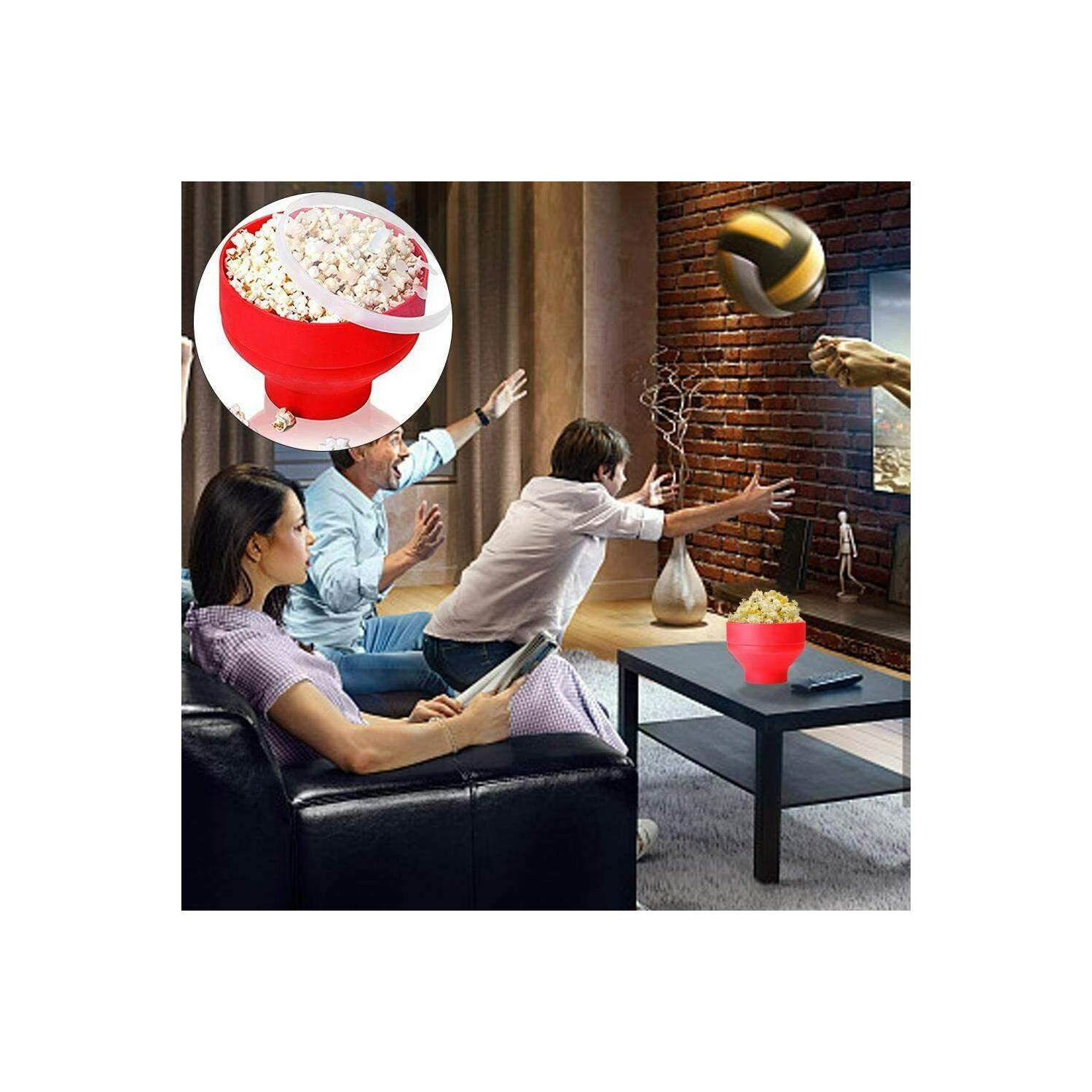 Éclateur de maïs four à micro-ondes bol repliable en silicone outil de cuisine