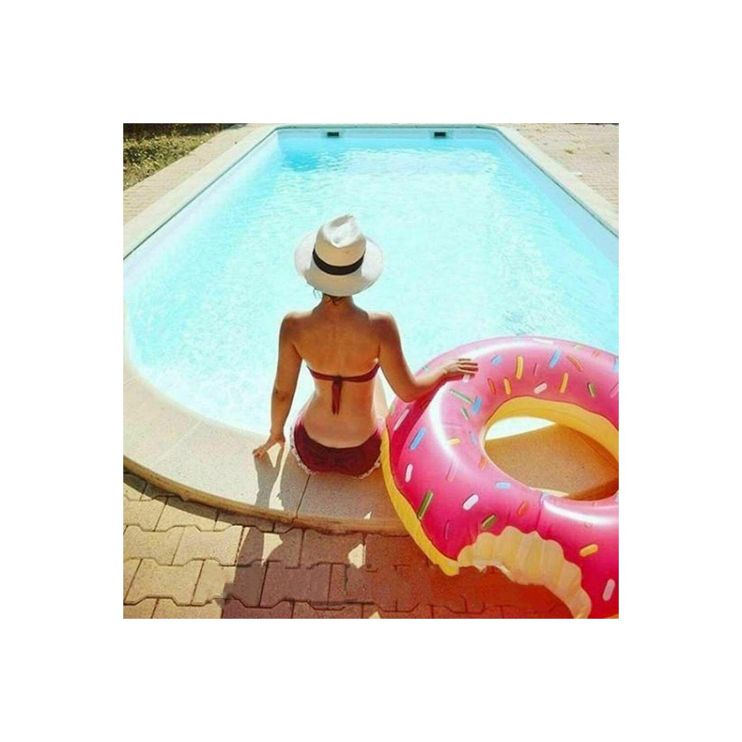 Pool Floats Summer Inflatable Swimming Rings Tubes for Adults for fun beach pool