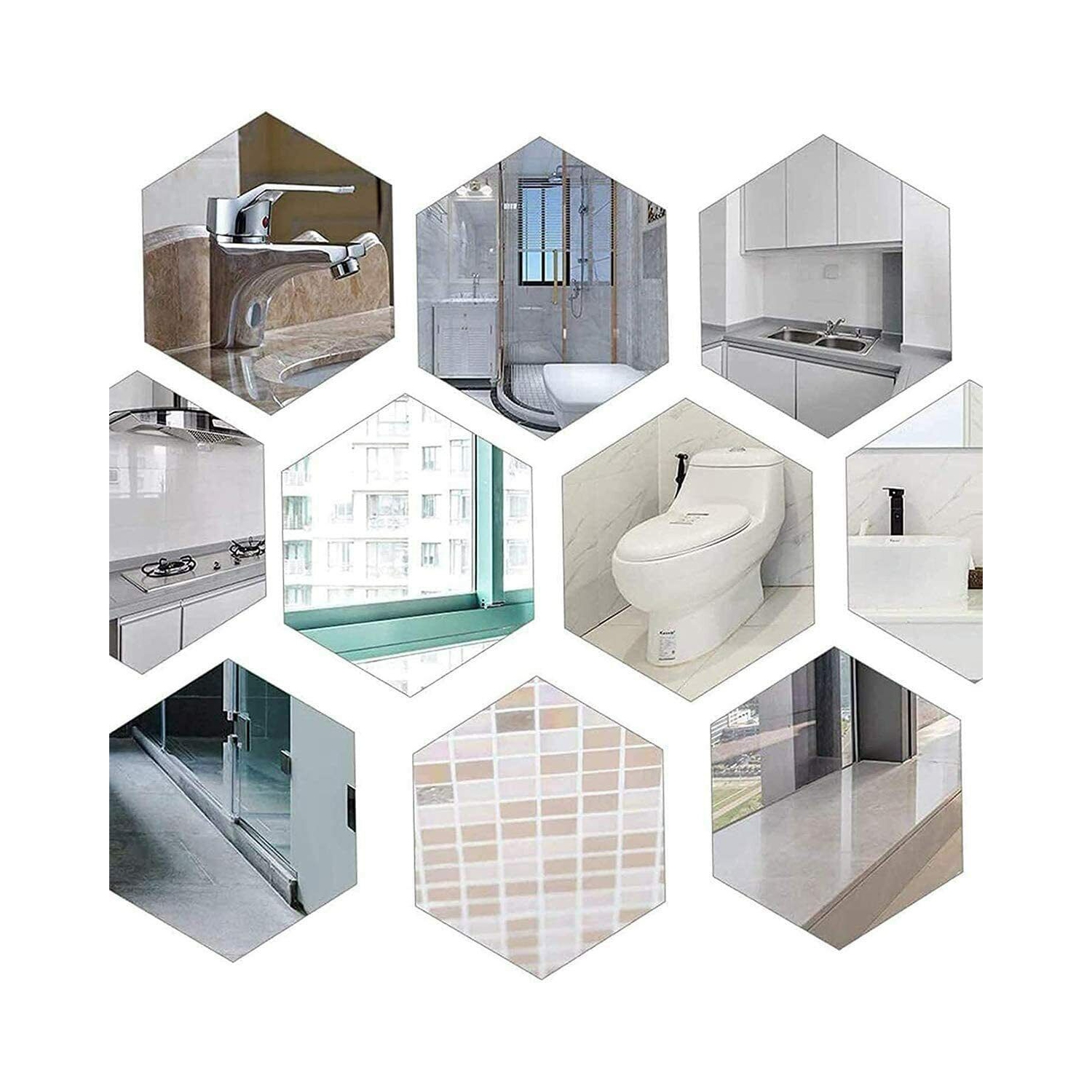 ISTAR Caulking Tool, 4 in 1 Silicone Caulking Scraper Tools eplaceable Silicone Pads, Caulk Remover Sealant Finishing Tool for Kitchen Bathroom